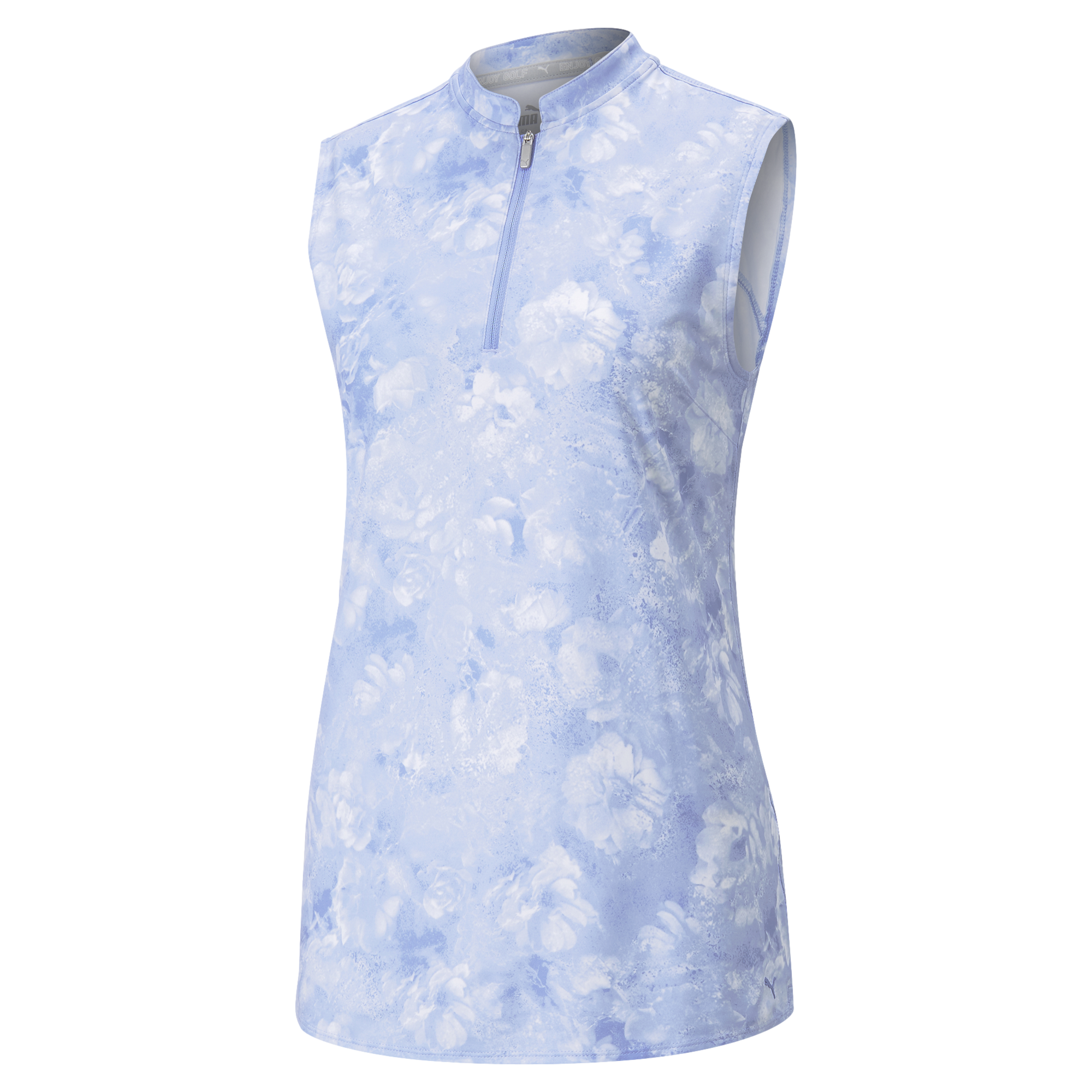 Cloudspun Iris Floral Sleeveless Top