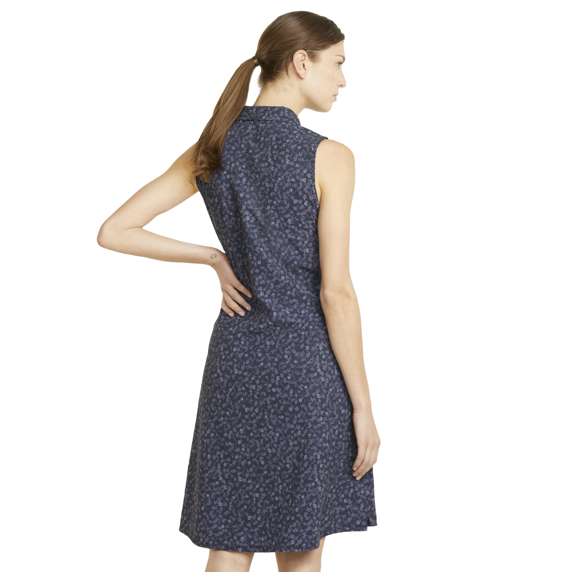 Fancy Plants Sleeveless Dress