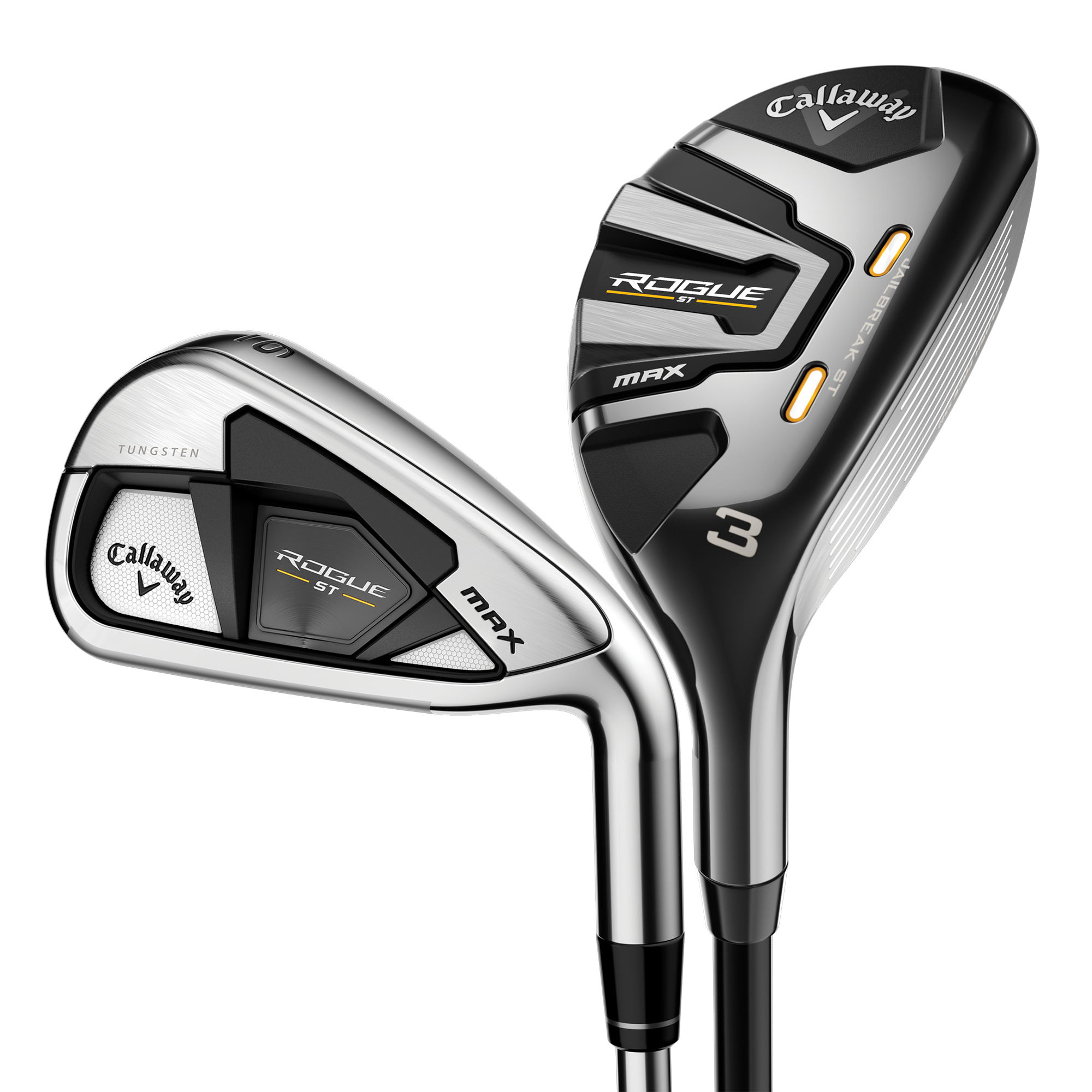 Rogue ST MAX Combo Set Irons w/ Steel Shafts