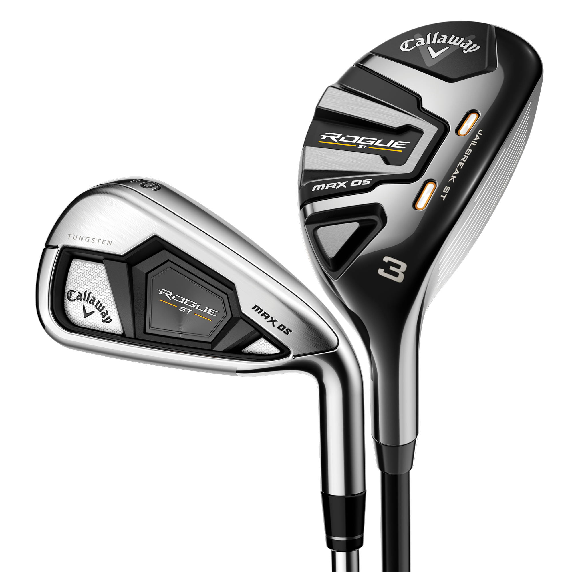 Callaway Rogue ST MAX OS Combo Set Irons w/ Graphite Shafts | PGA