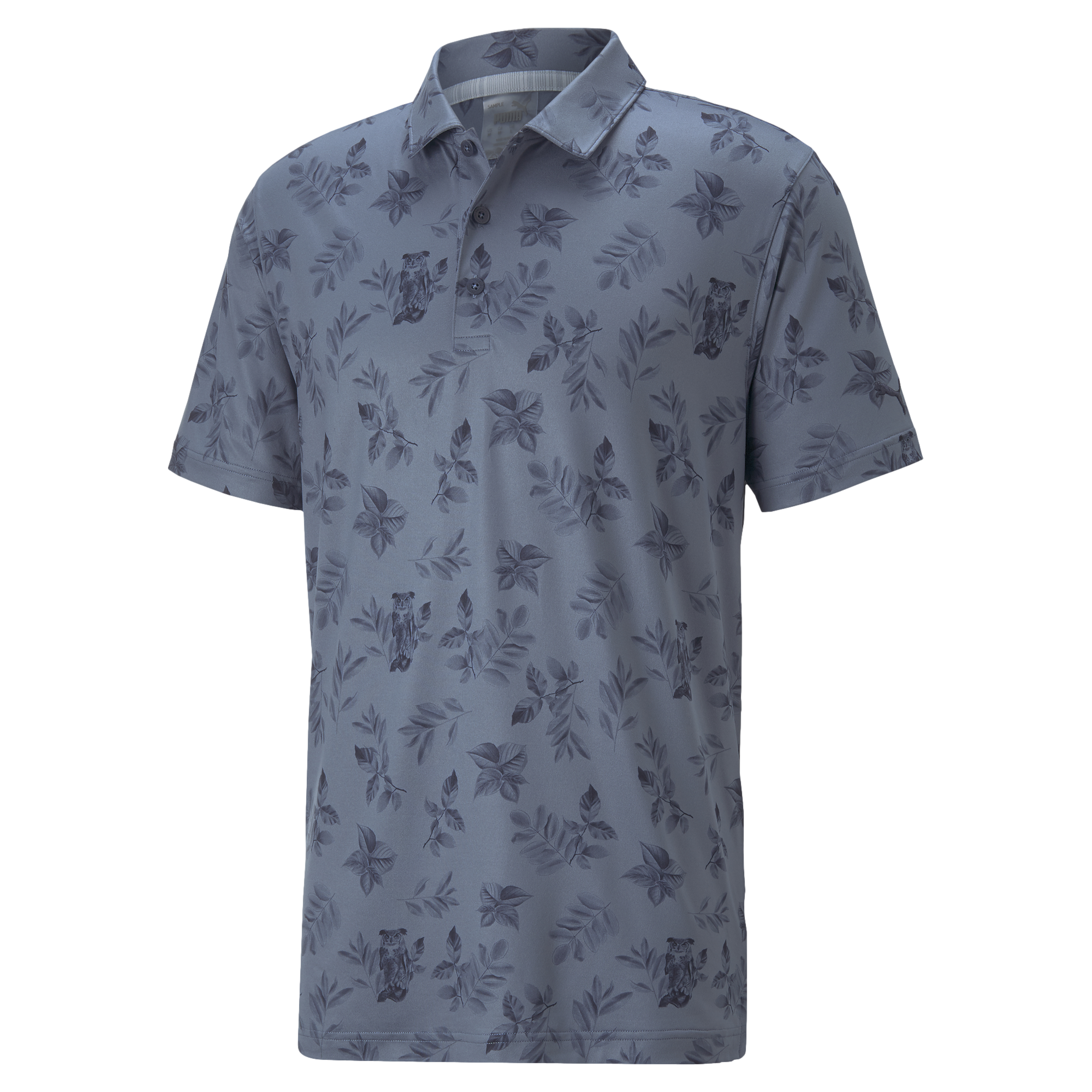 CLOUDSPUN Owl Men's Short Sleeve Golf Polo Shirt