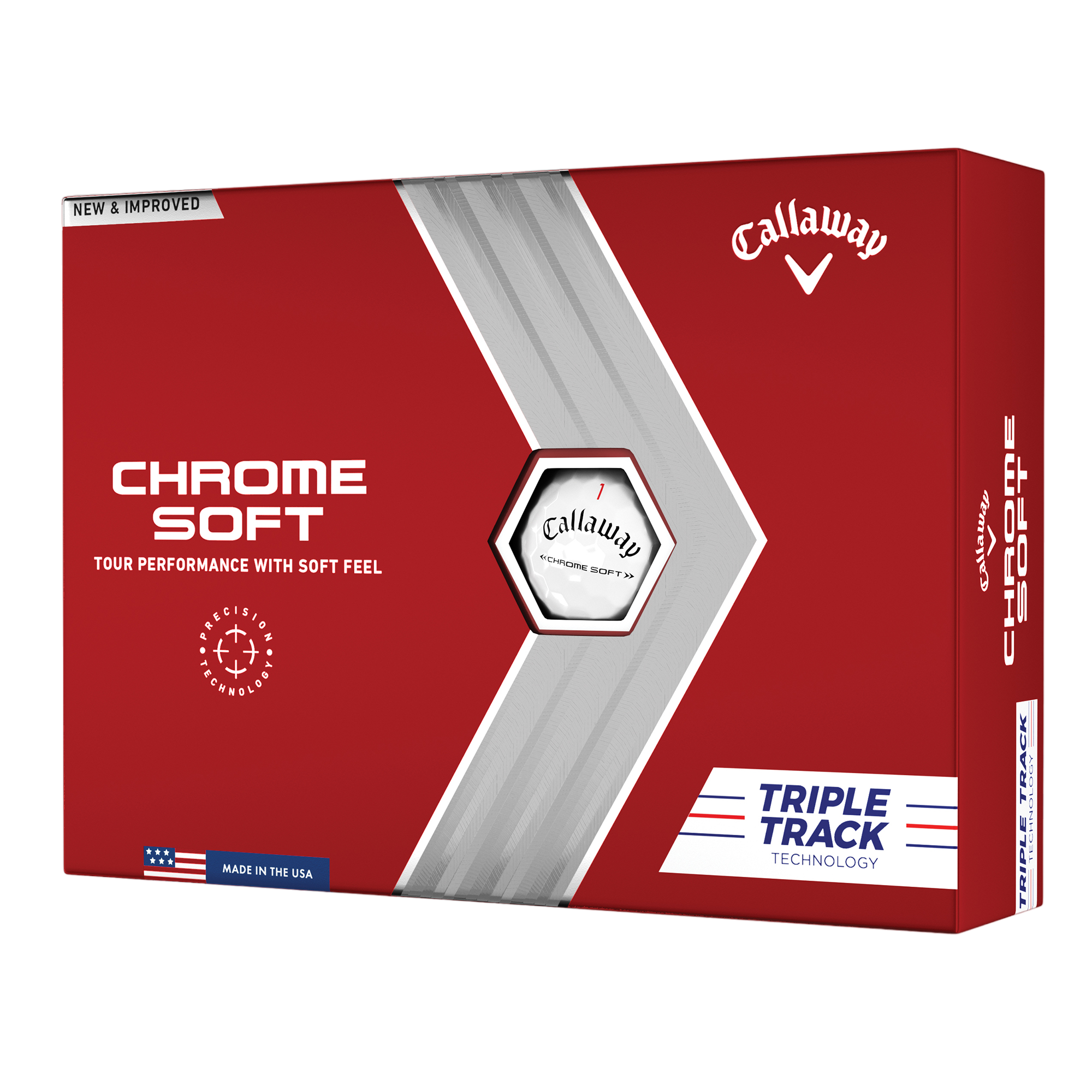 Chrome Soft Triple Track 2022 Golf Balls