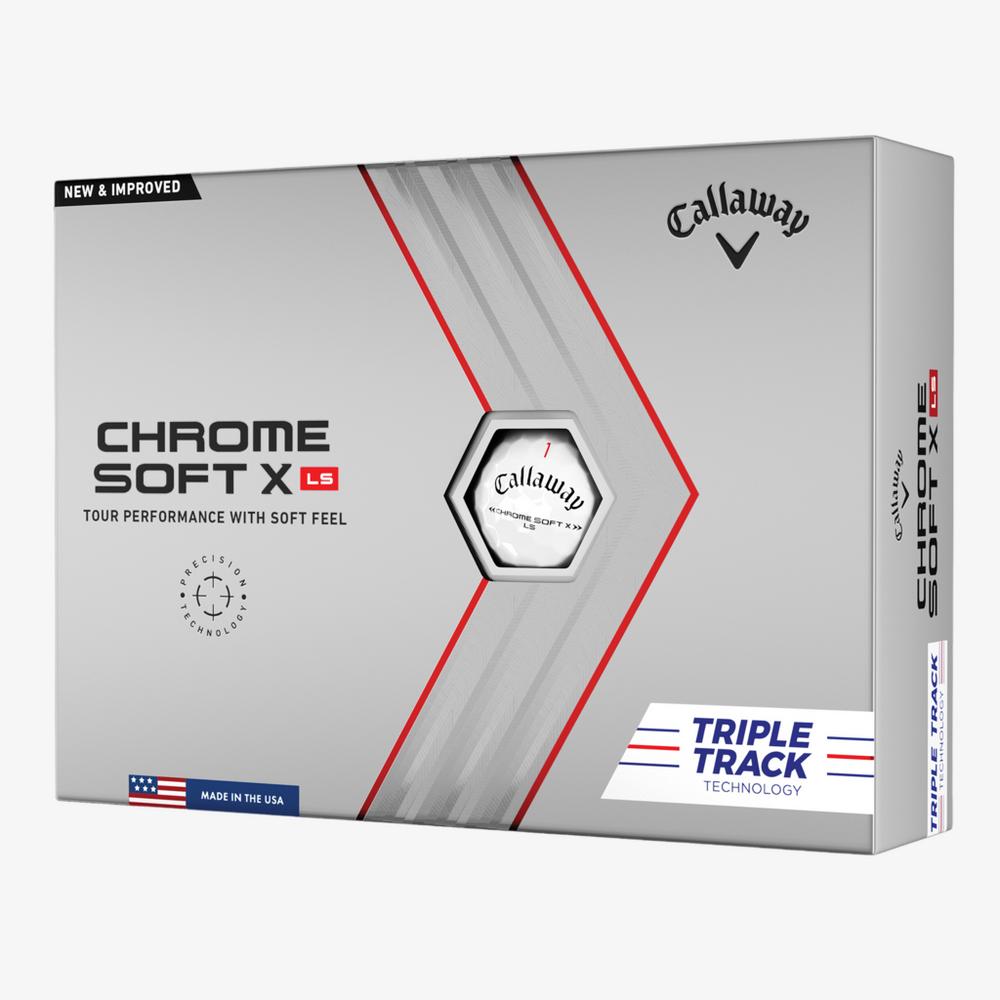 Callaway Chrome Soft X LS Triple Track 2022 Golf Balls | PGA Callaway Chrome Soft X LS Triple Track 2022 Golf Balls | PGA