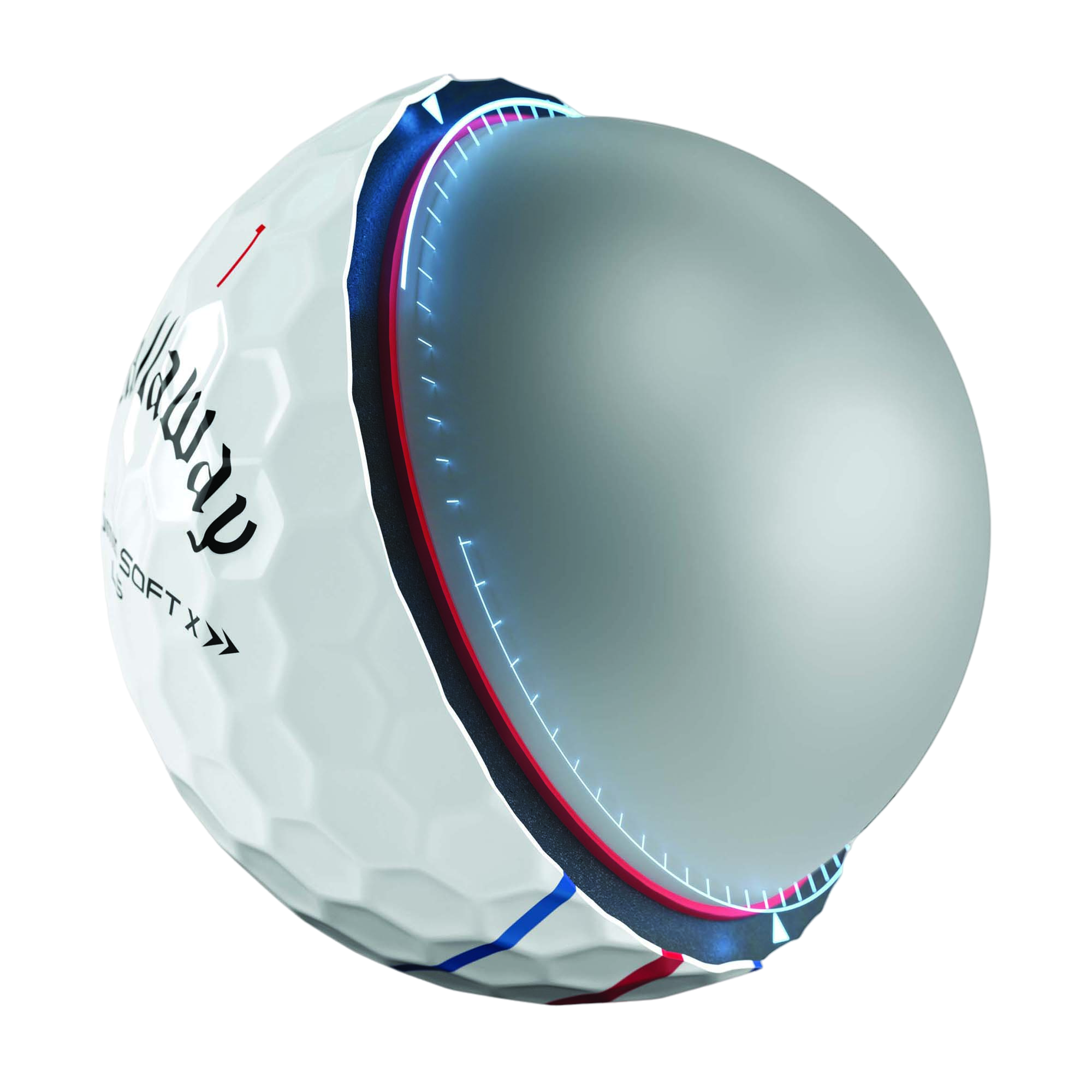 Chrome Soft X LS Triple Track 2022 Golf Balls