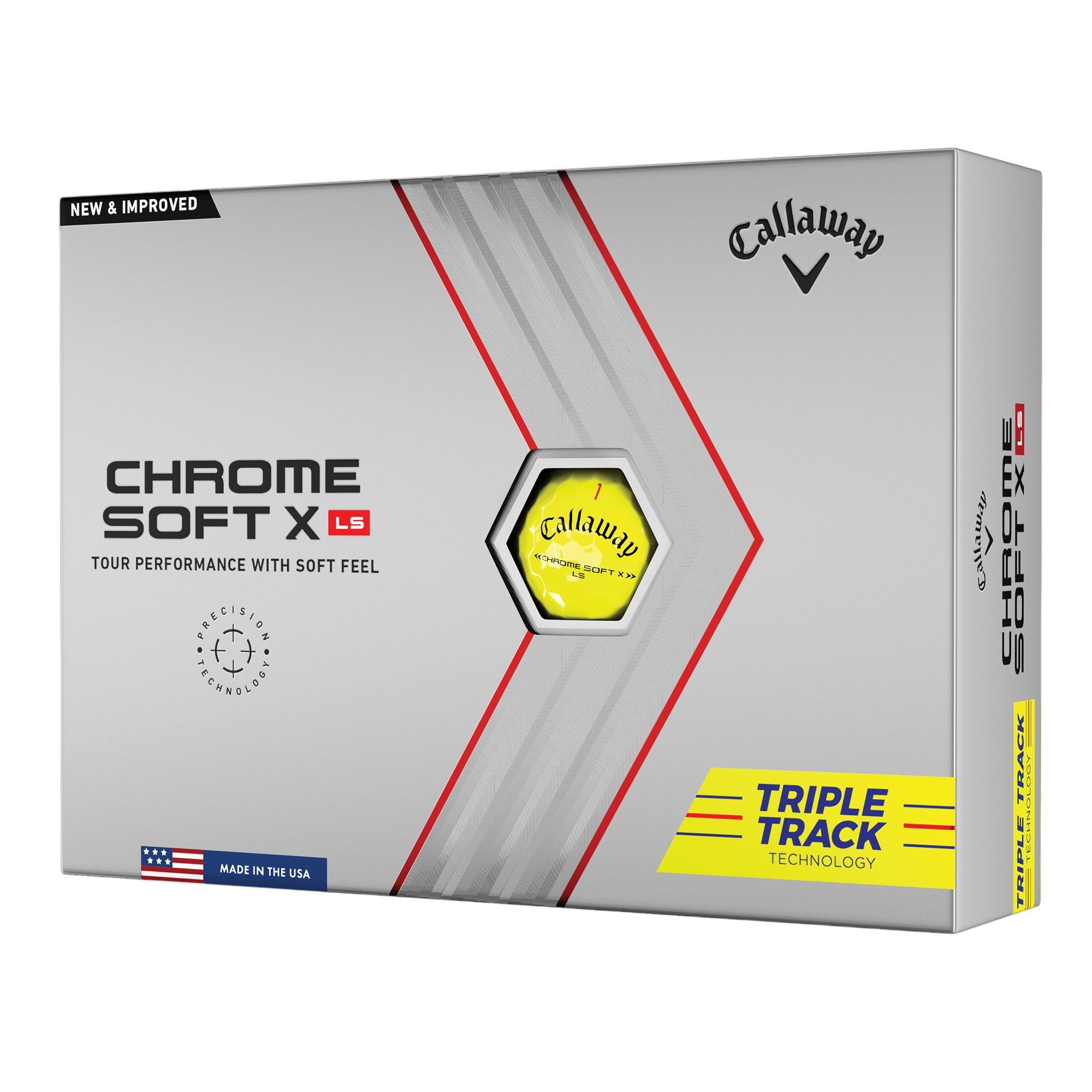 Chrome Soft X LS Triple Track 2022 Golf Balls