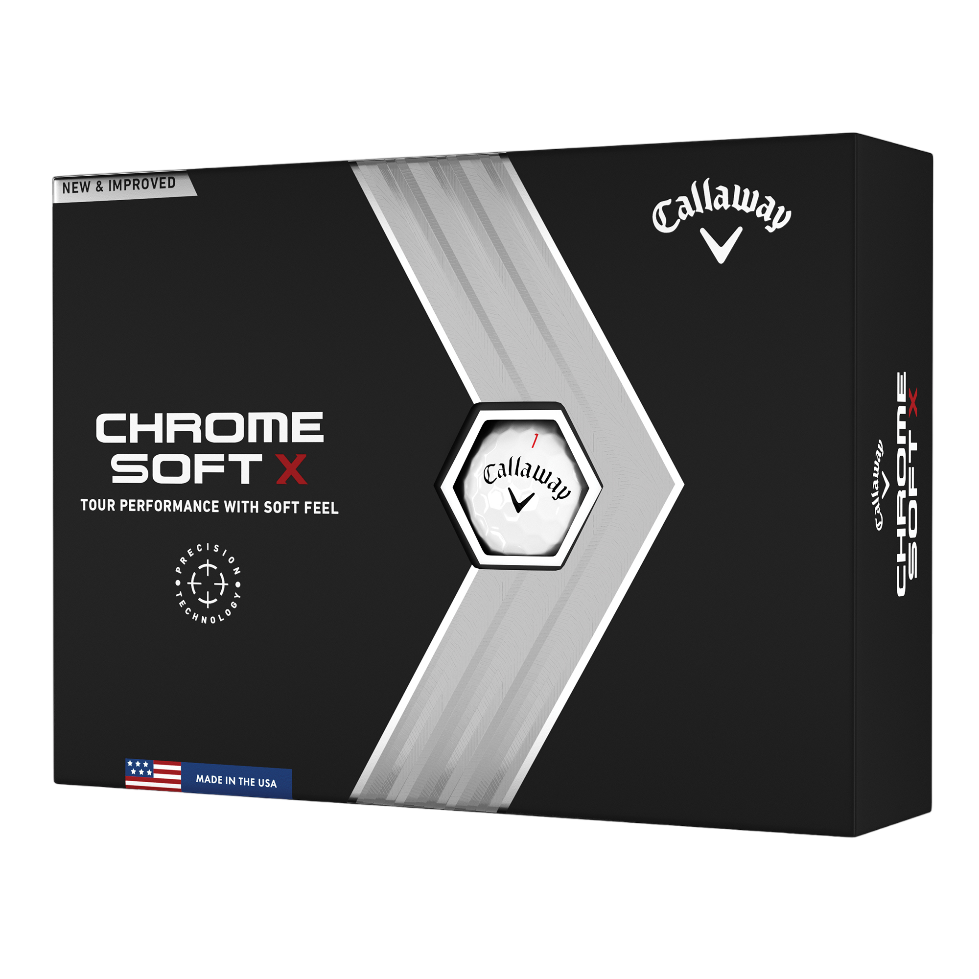 キャロウェイCHROME SOFT X 2022 1ダース(4ピース)×3セット Callaway Chrome Soft X 2022 Golf Balls | PGA TOUR Superstore