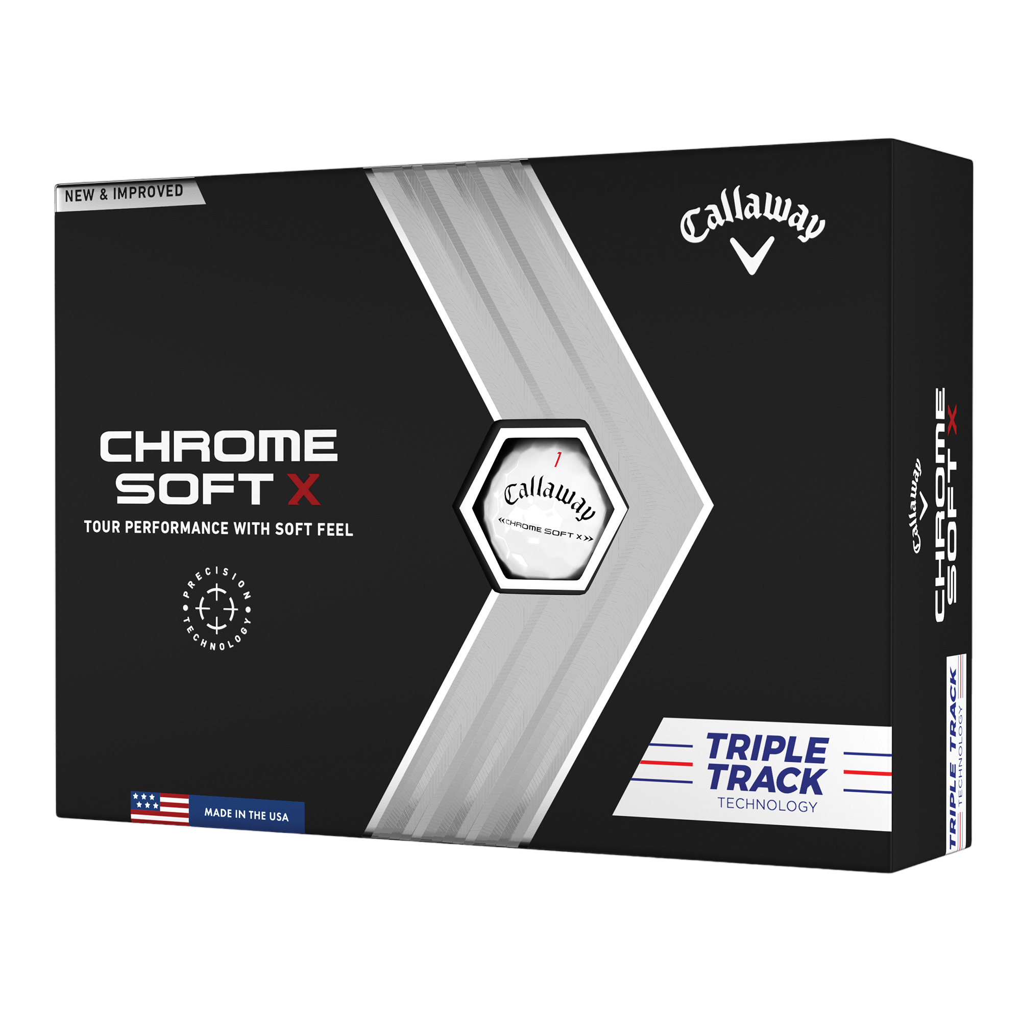 Callaway Chrome Soft X Triple Track 2022 Golf Balls | PGA