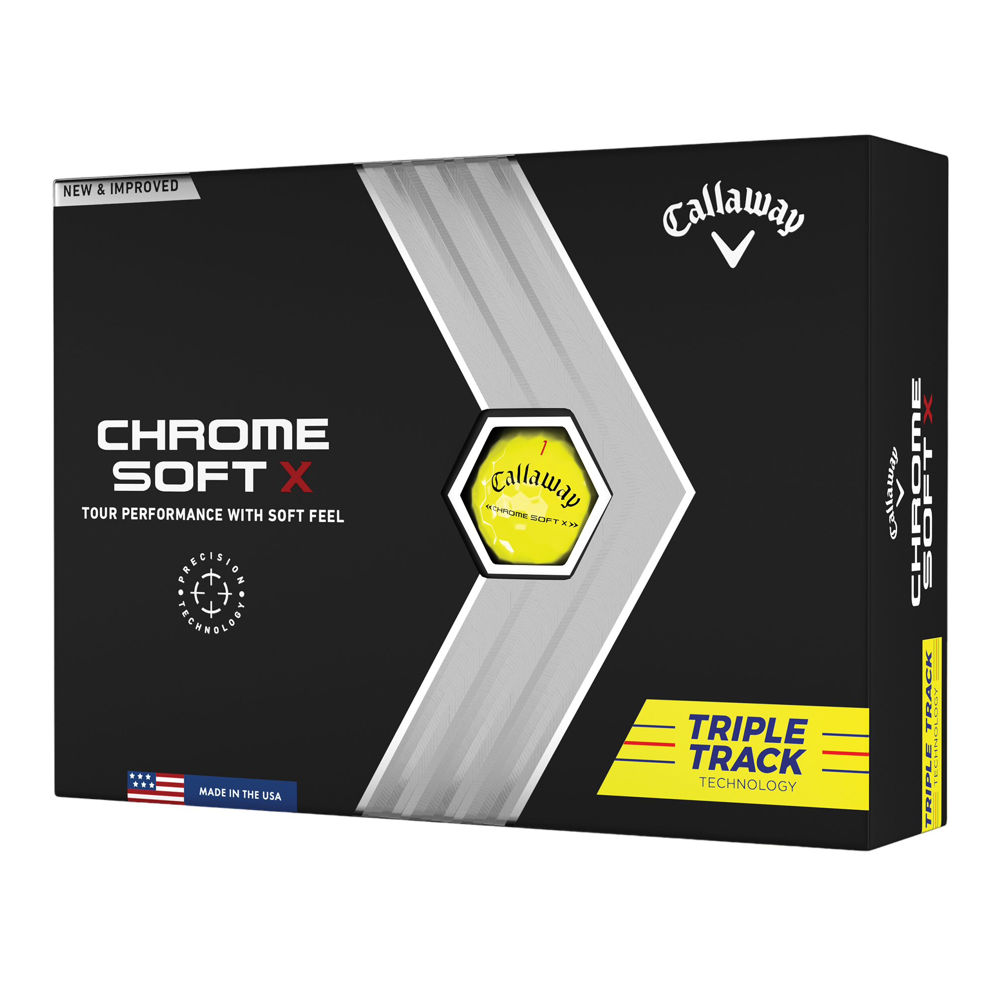 Chrome Soft X Triple Track 2022 Golf Balls