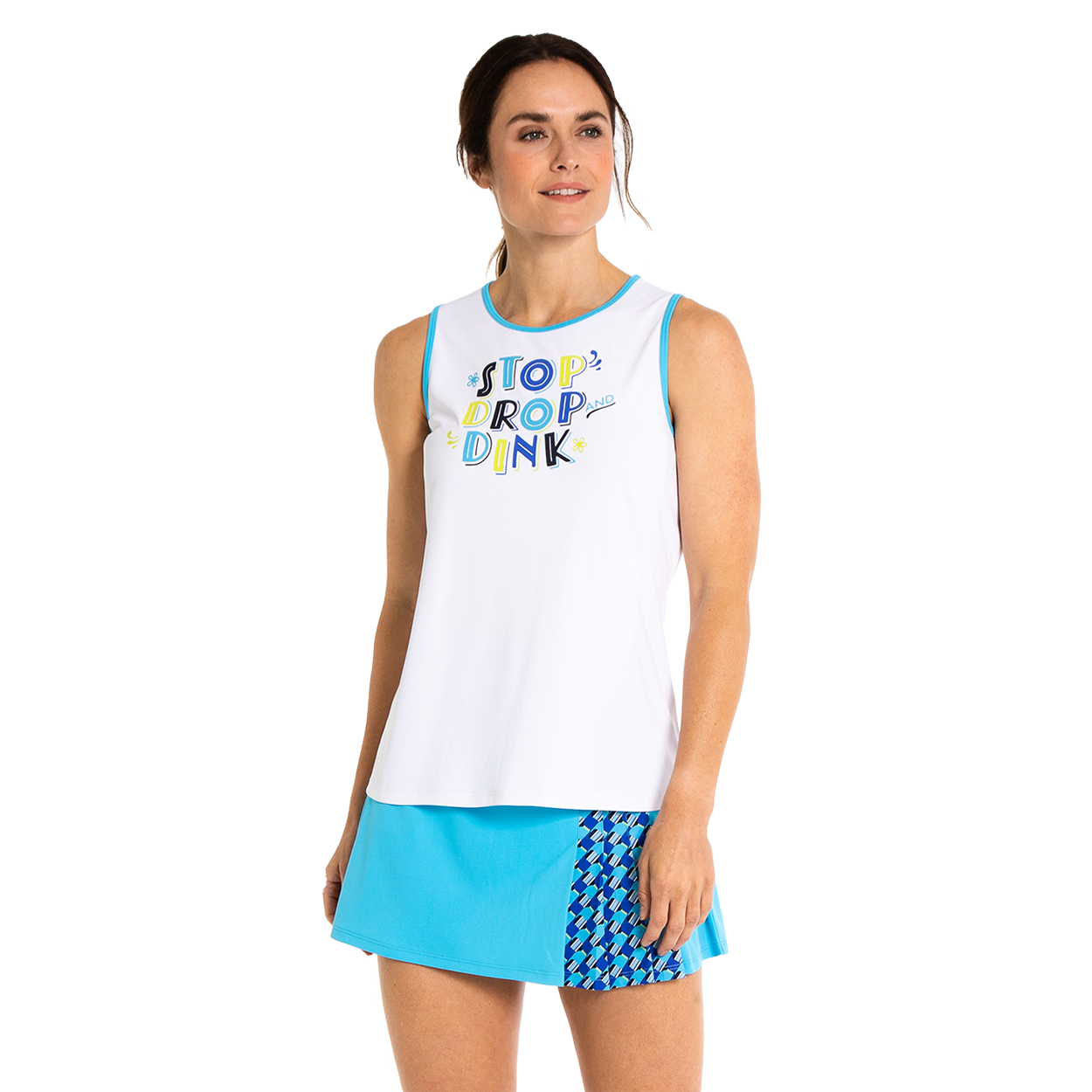 Pickleball Stop, Drop & Dink Tank Top