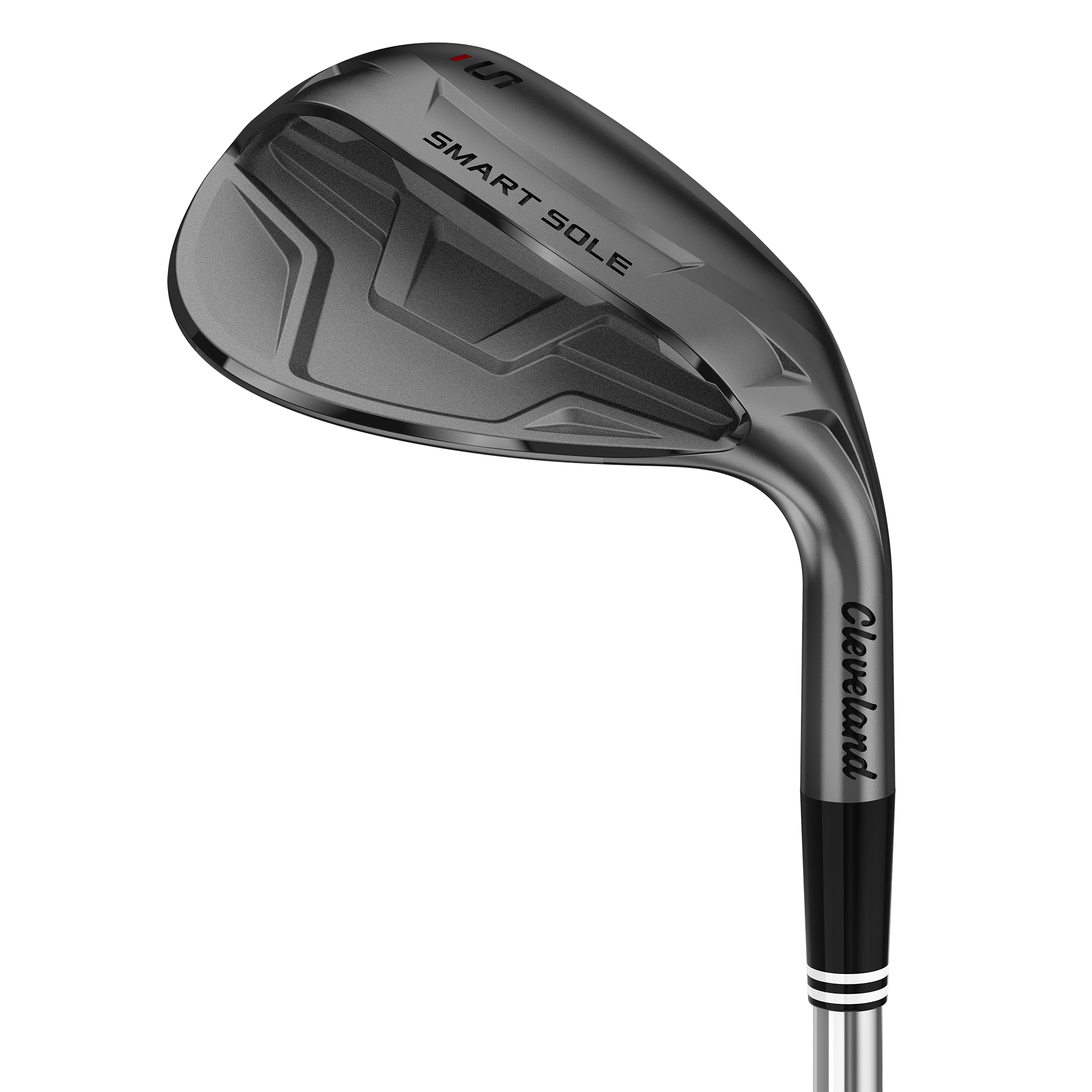 Smart Sole 4 Black Satin Wedge w/ Steel Shafts