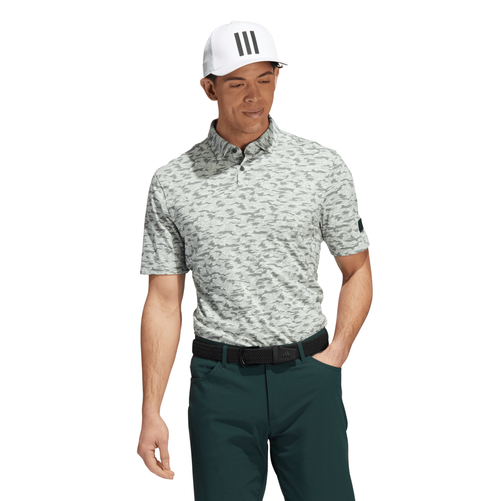 adidas Go-To Camo-Print Polo Shirt | PGA TOUR Superstore