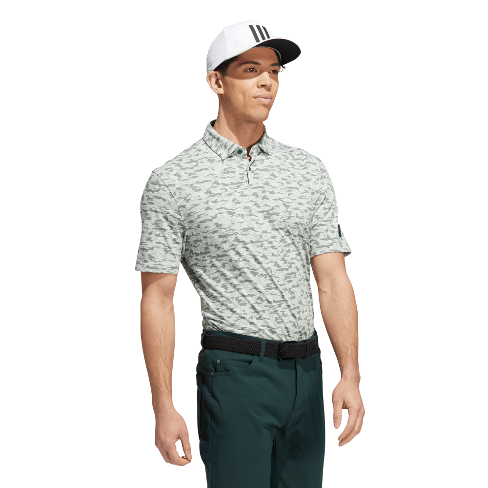 Go-To Camo-Print Men's Short Sleeve Golf Polo Shirt