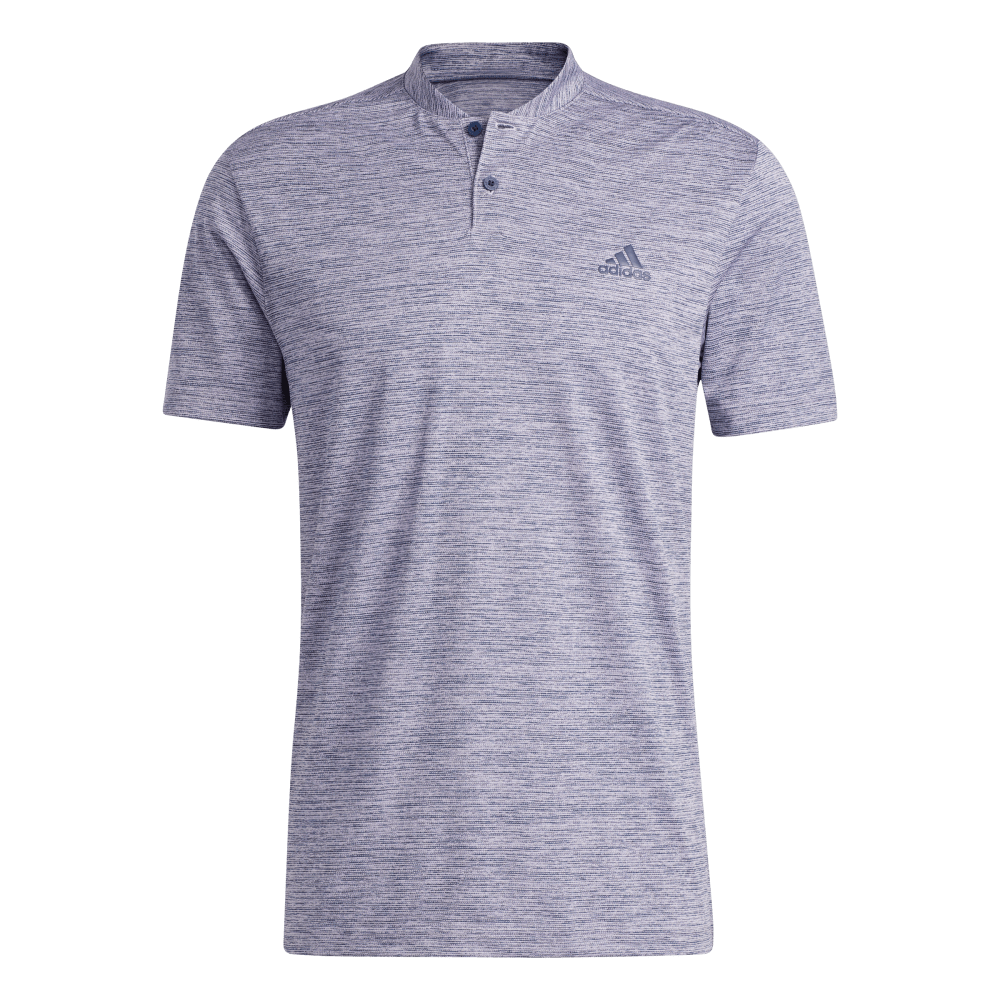 Textured Stripe Men's Short Sleeve Golf Polo Shirt