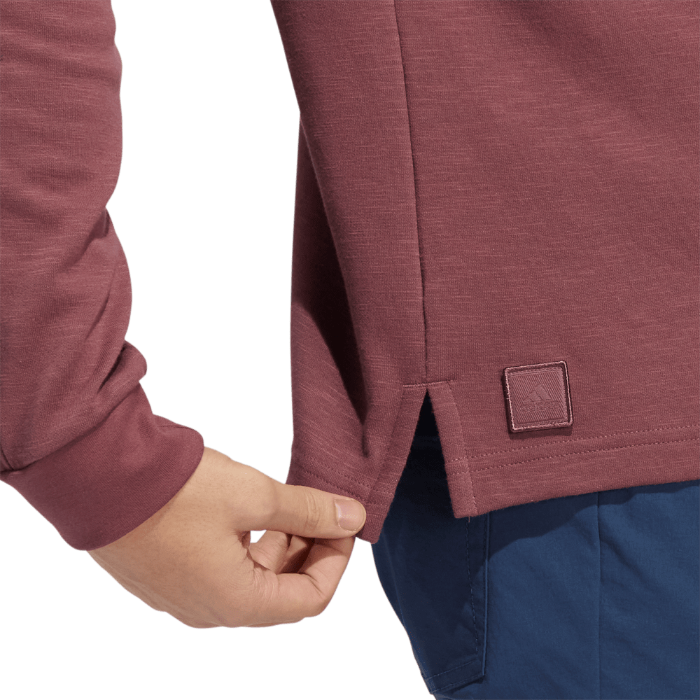 Go-To Long Sleeve Henley Polo Shirt