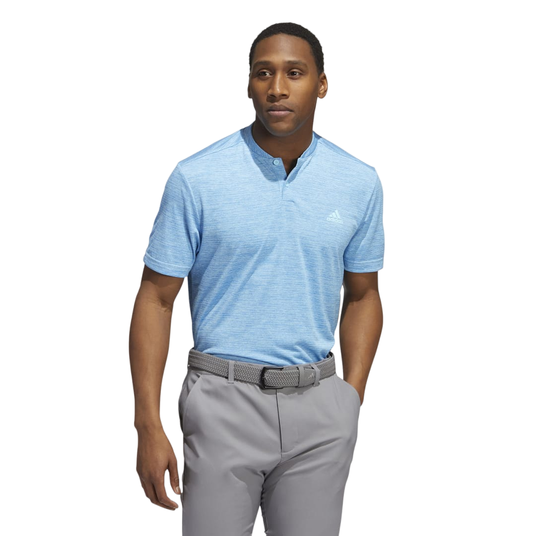 Textured Stripe Men's Short Sleeve Golf Polo Shirt