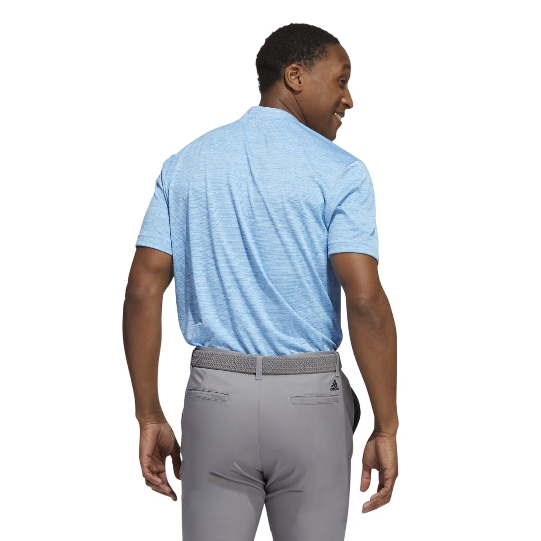 Textured Stripe Men's Short Sleeve Golf Polo Shirt