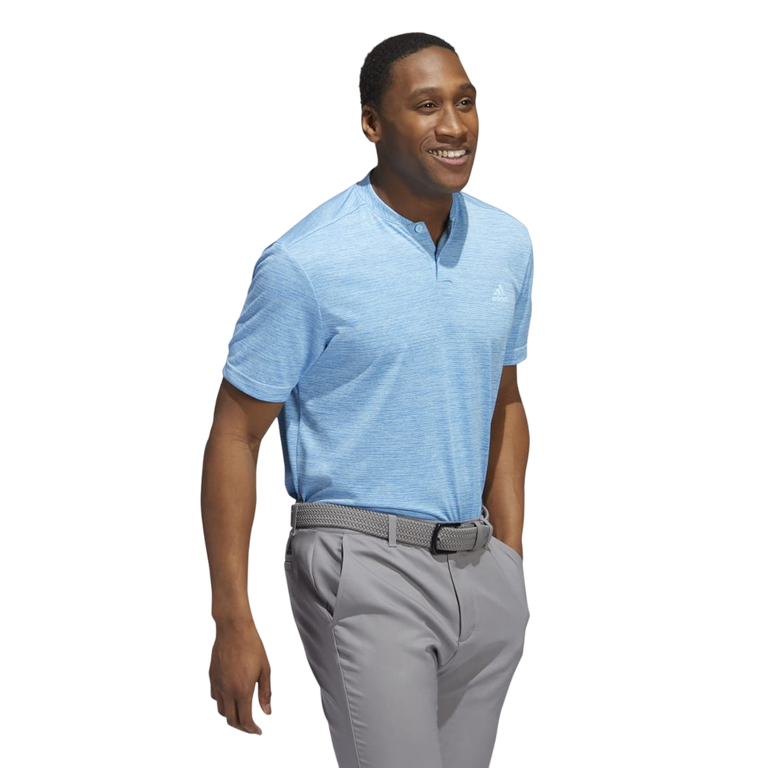 Textured Stripe Men's Short Sleeve Golf Polo Shirt