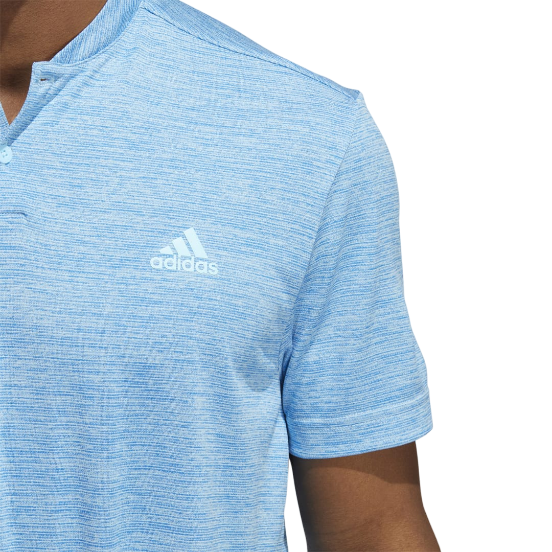 Textured Stripe Men's Short Sleeve Golf Polo Shirt