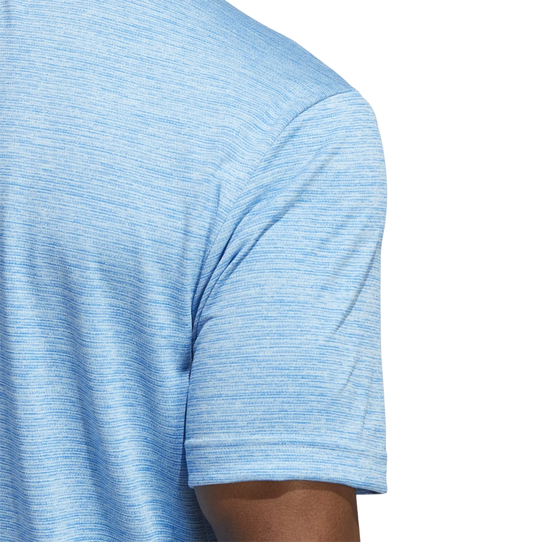 Textured Stripe Men's Short Sleeve Golf Polo Shirt