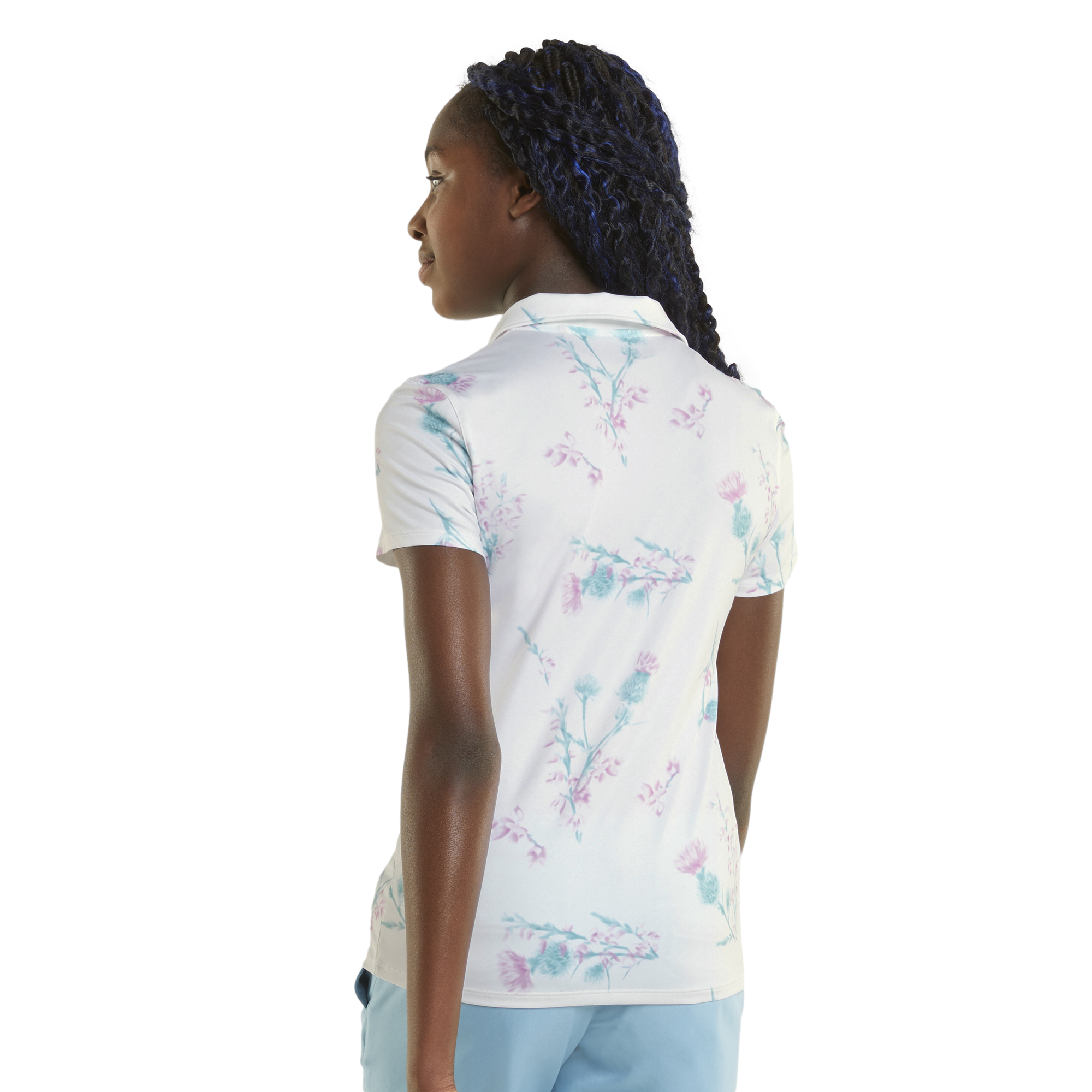 MATTR Lowlands Junior Girls Short Sleeve Polo Shirt