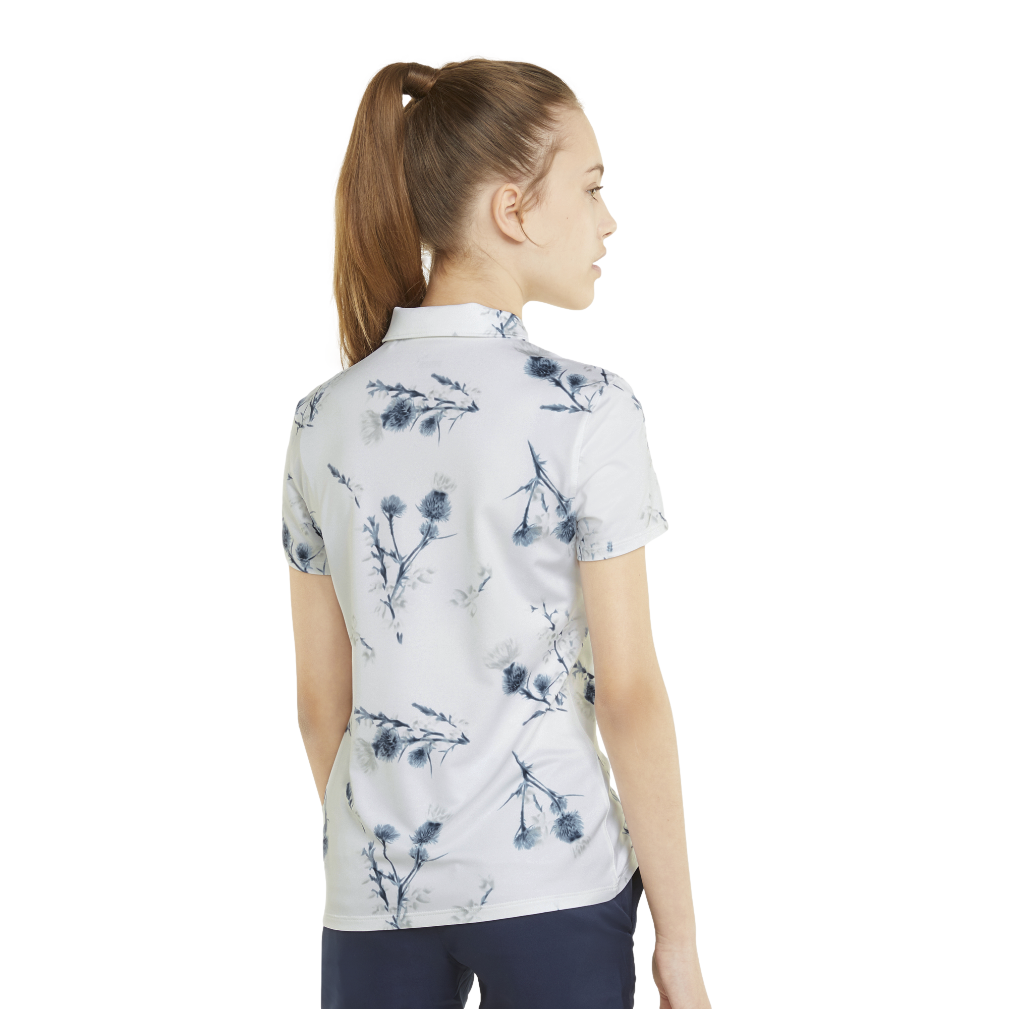 MATTR Lowlands Junior Girls Short Sleeve Polo Shirt