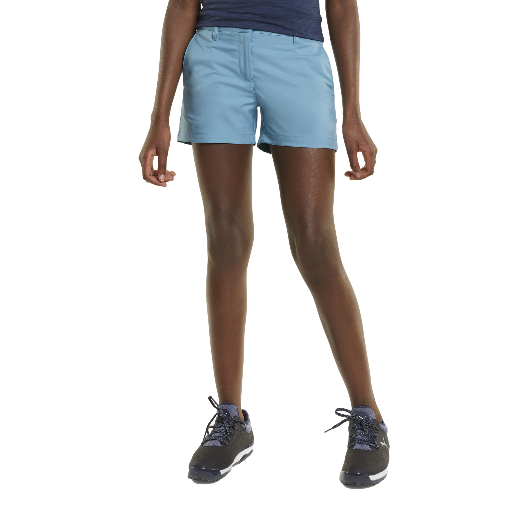Girls Solid 3.5" Pull On Short