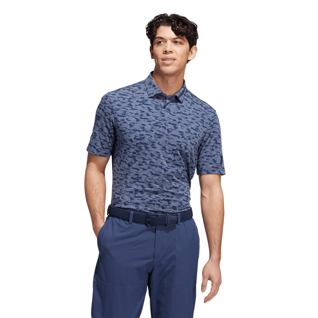 Go To Camo Men's Short Sleeve Golf Polo Shirt