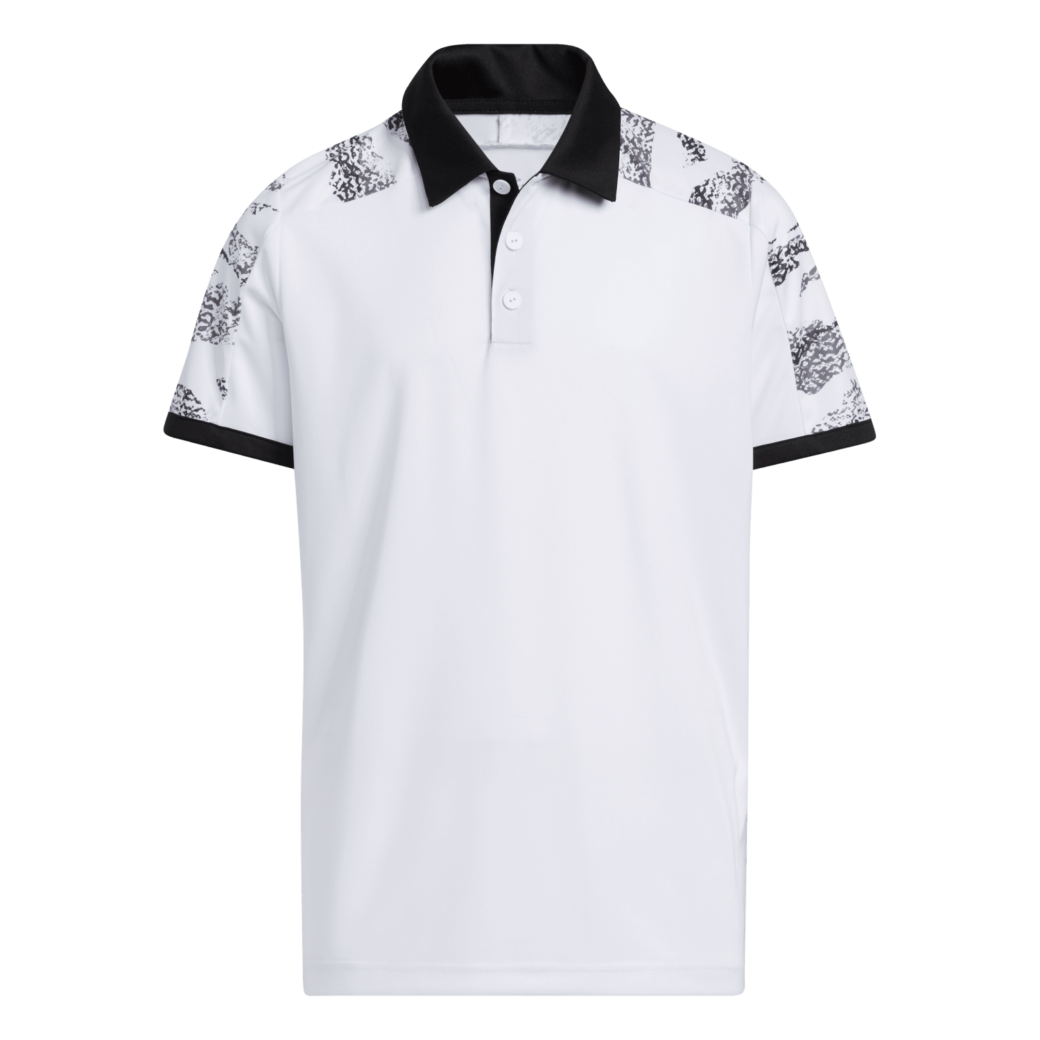 Colorblock Printed Junior Boys Polo Shirt