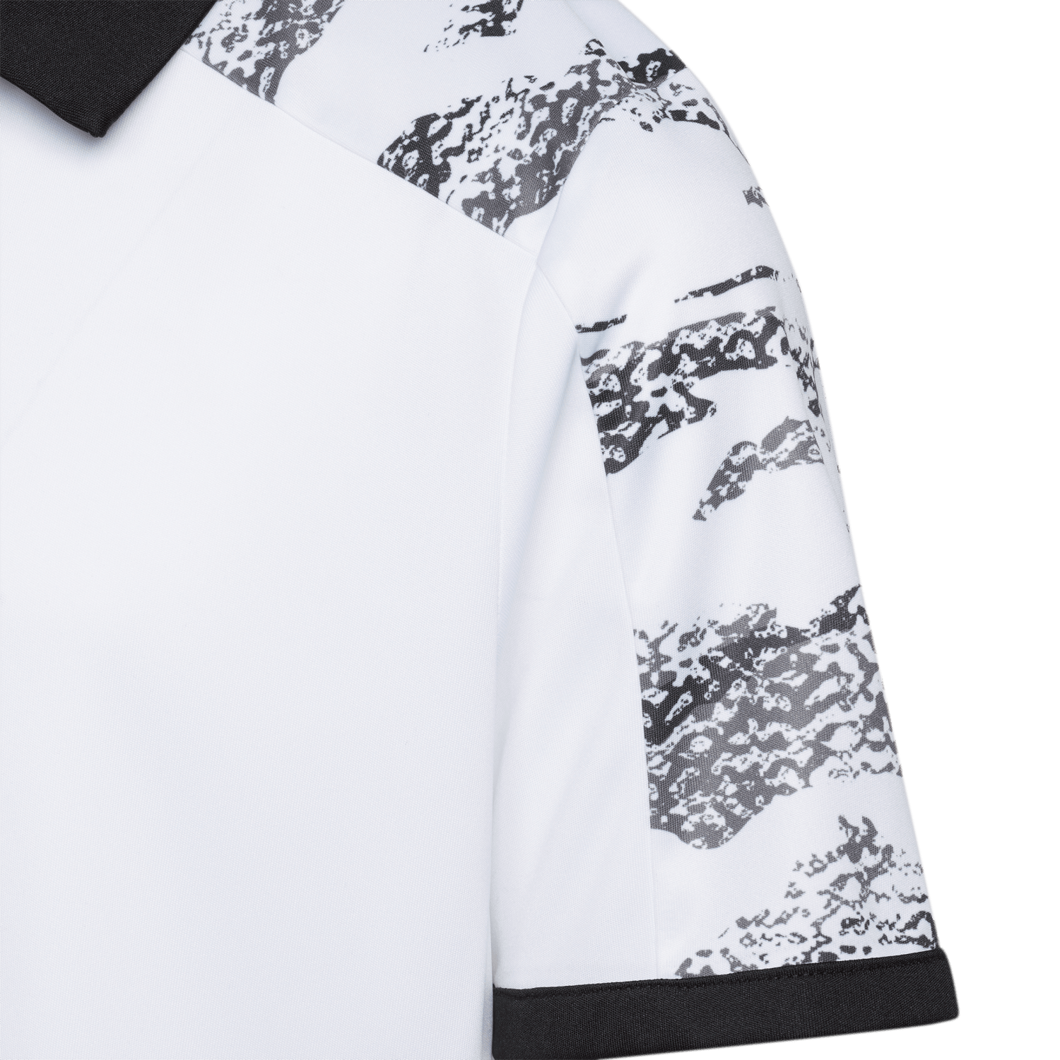 Colorblock Printed Junior Boys Polo Shirt