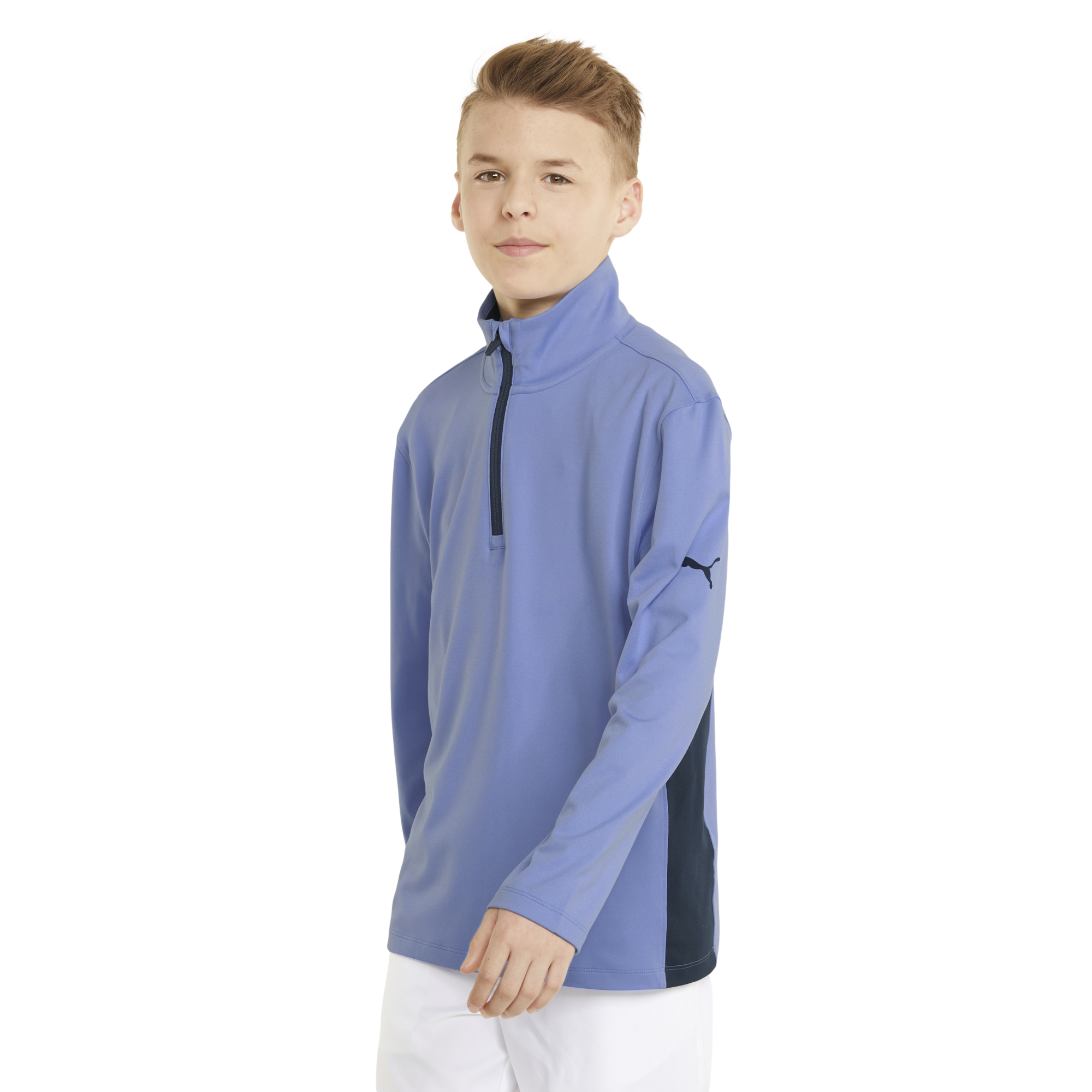 Junior Boy's Gamer Golf 1/4 Zip Pull Over