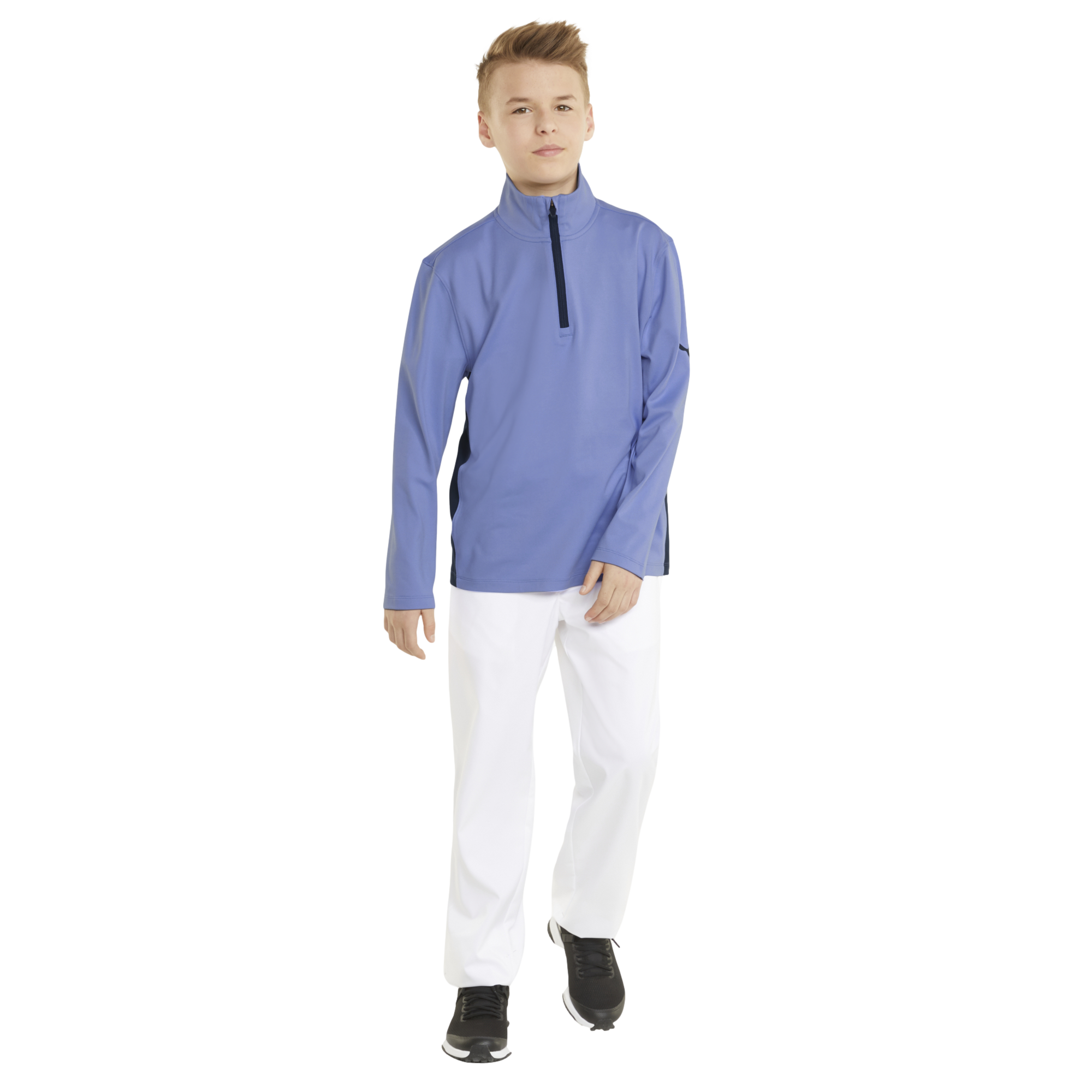 Junior Boy's Gamer Golf 1/4 Zip Pull Over
