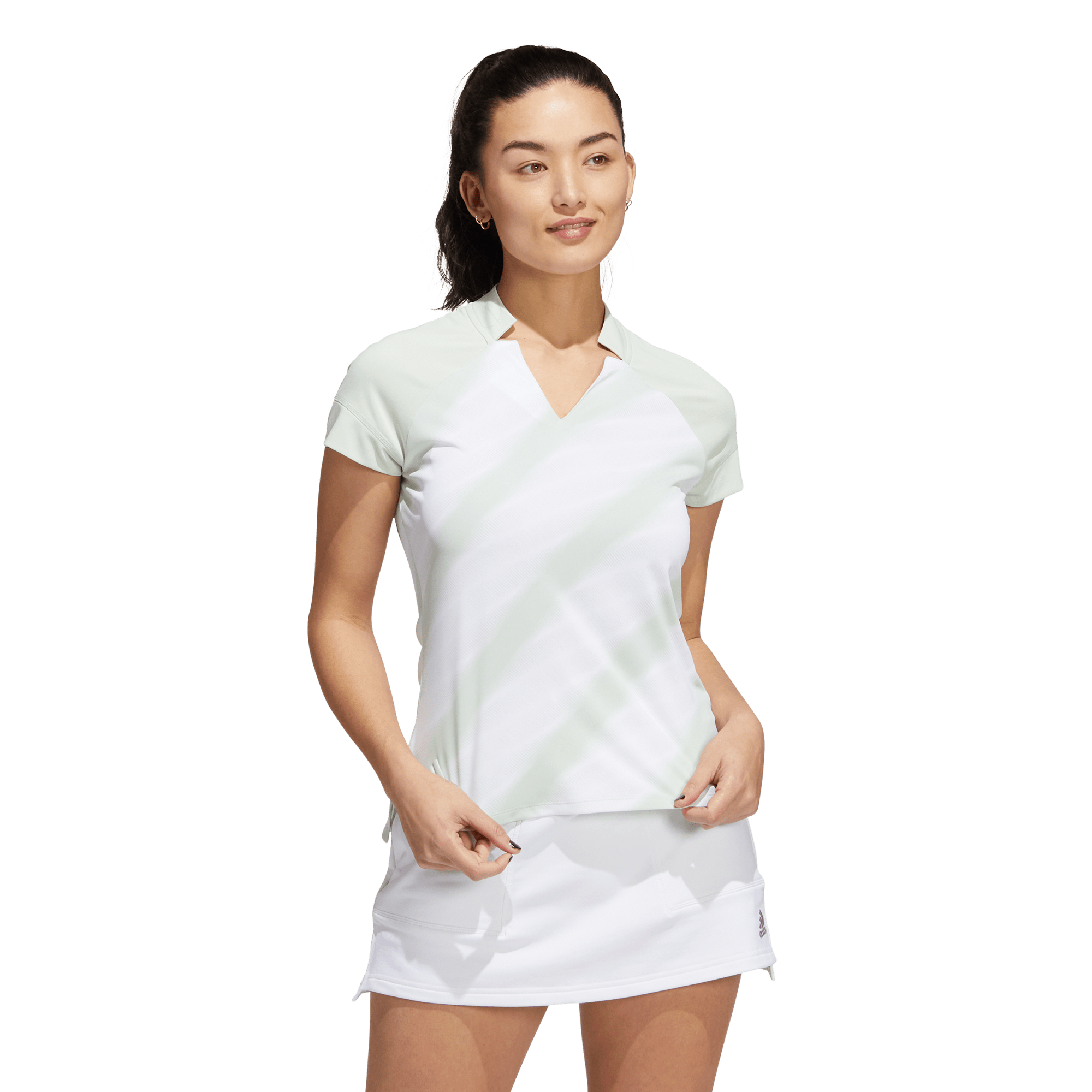 Ultimate 365 HEAT.RDY Diagonal Print Short Sleeve Polo Shirt