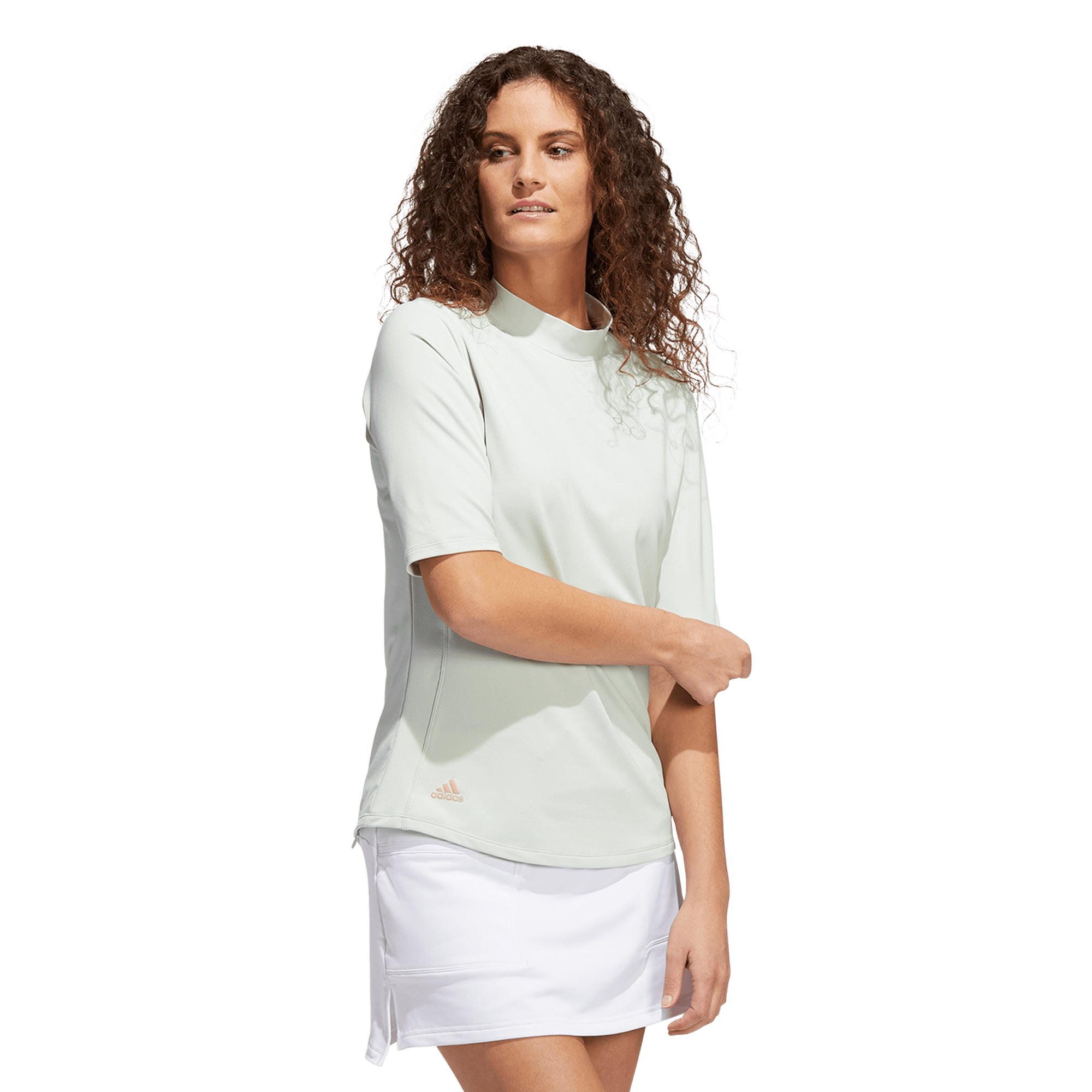 Ultimate365 Essentials Mock Women's Short Sleeve Golf Polo Shirt