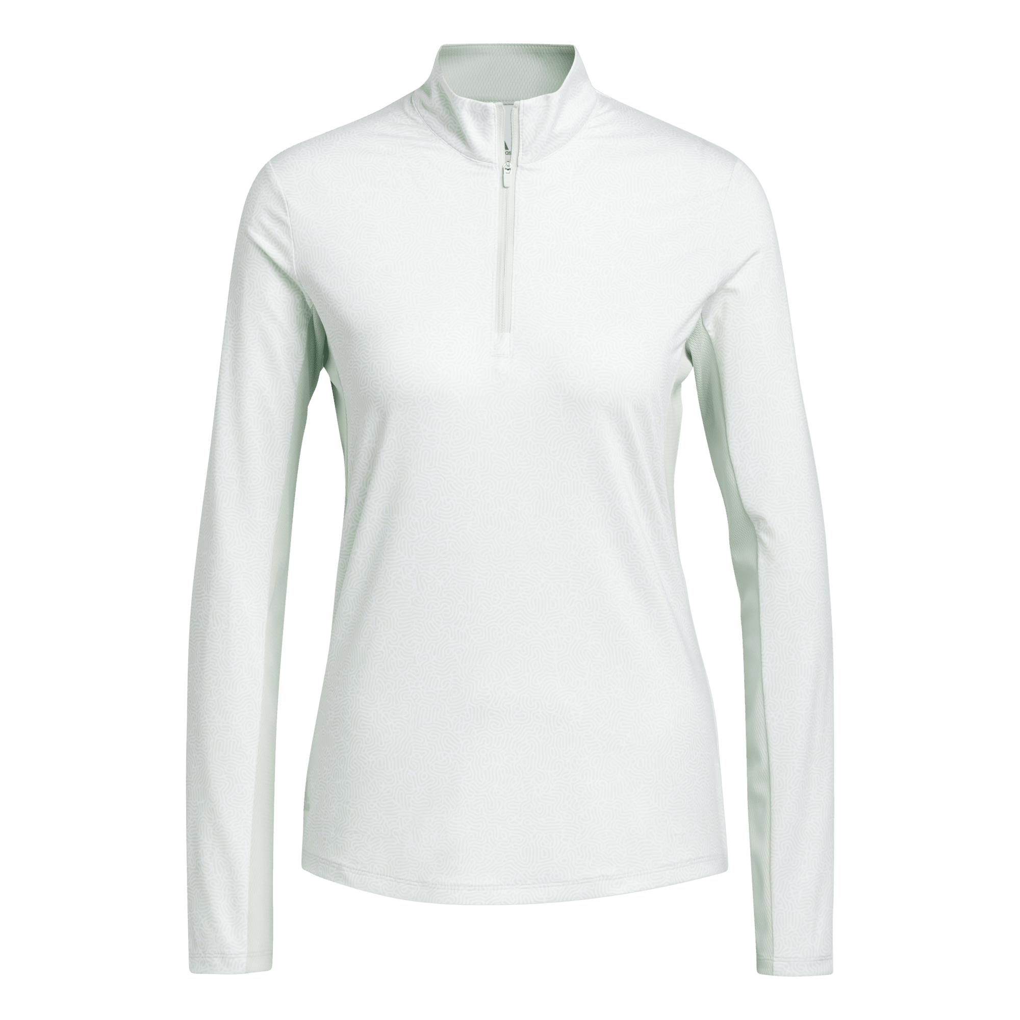 Ultimate365 Sun Protection Wave Print Quarter Zip Shirt
