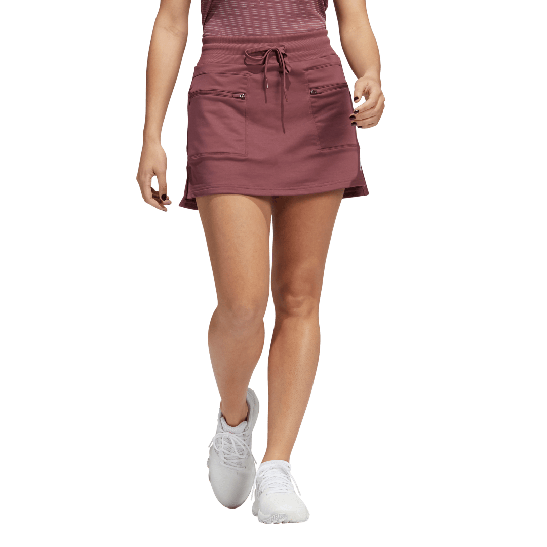Warp Knit Solid 15" Skort