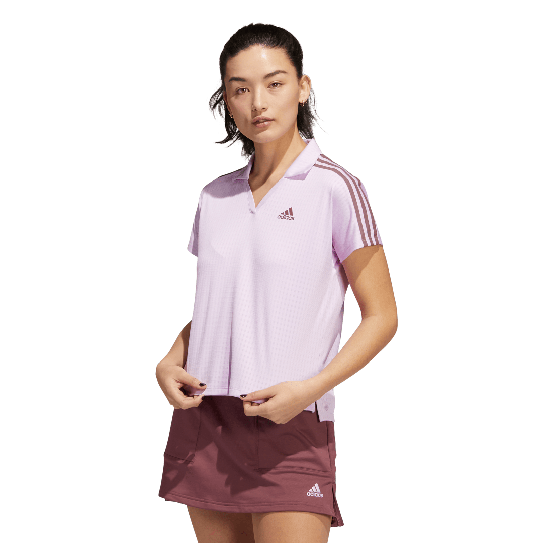 3-Stripes Iconic Women's Short Sleeve Golf Polo Shirt