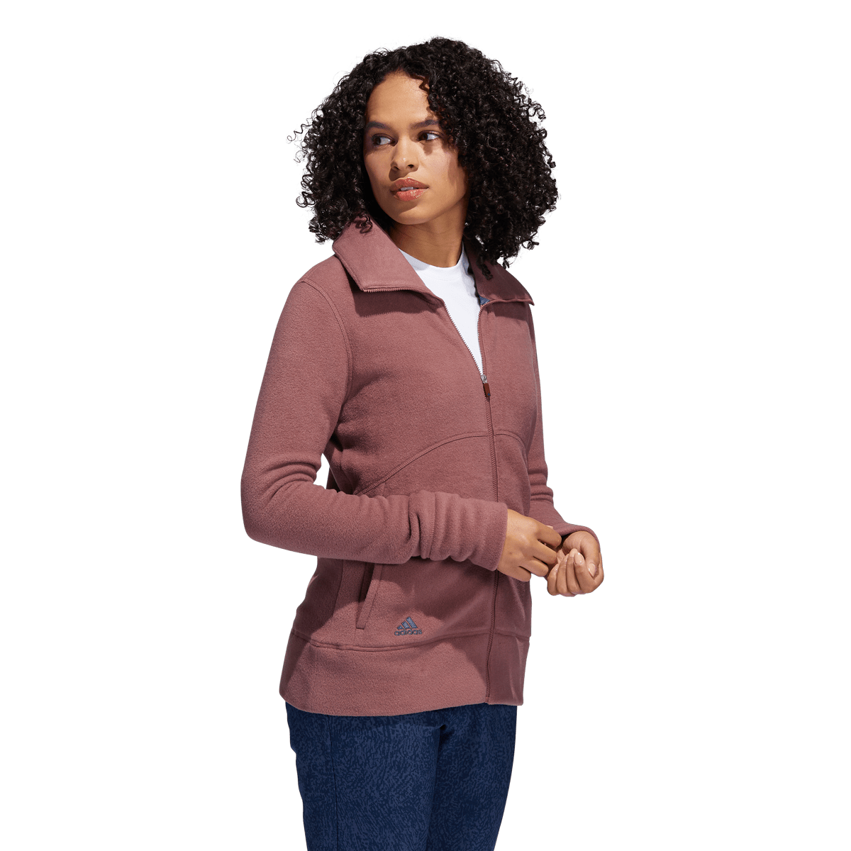 Polar Fleece Full Zip Golf Jacket