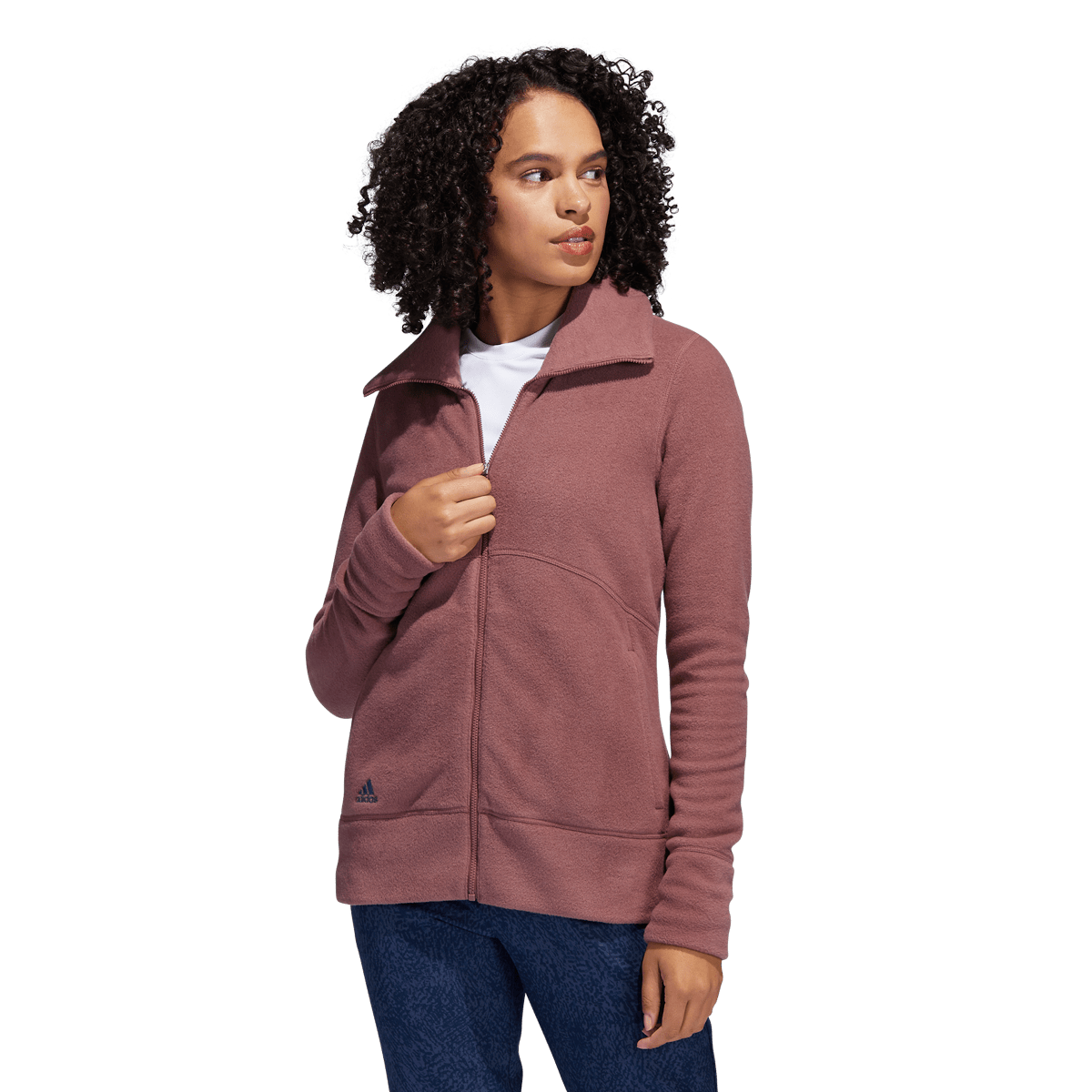 Polar Fleece Full Zip Golf Jacket