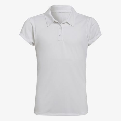 Girls' Performance Primegreen Short Sleeve Polo Shirt