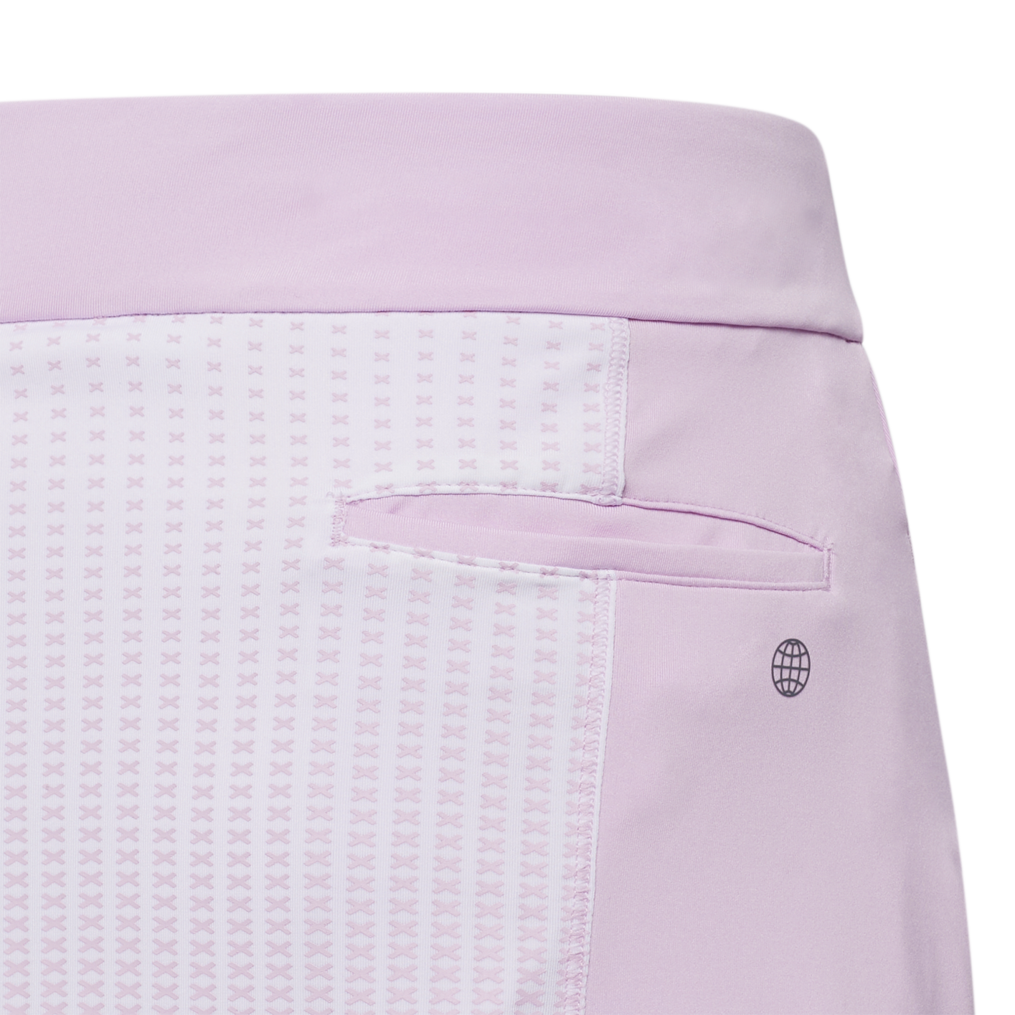 Graphic Print Girls Ruffled Golf Skort
