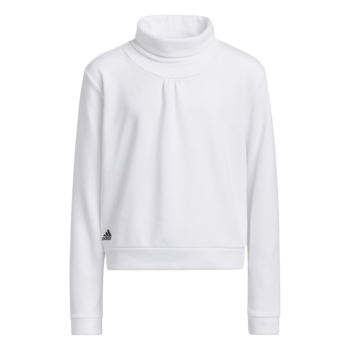 Mock Neck Long Sleeve Girl's Golf Sweatshirt