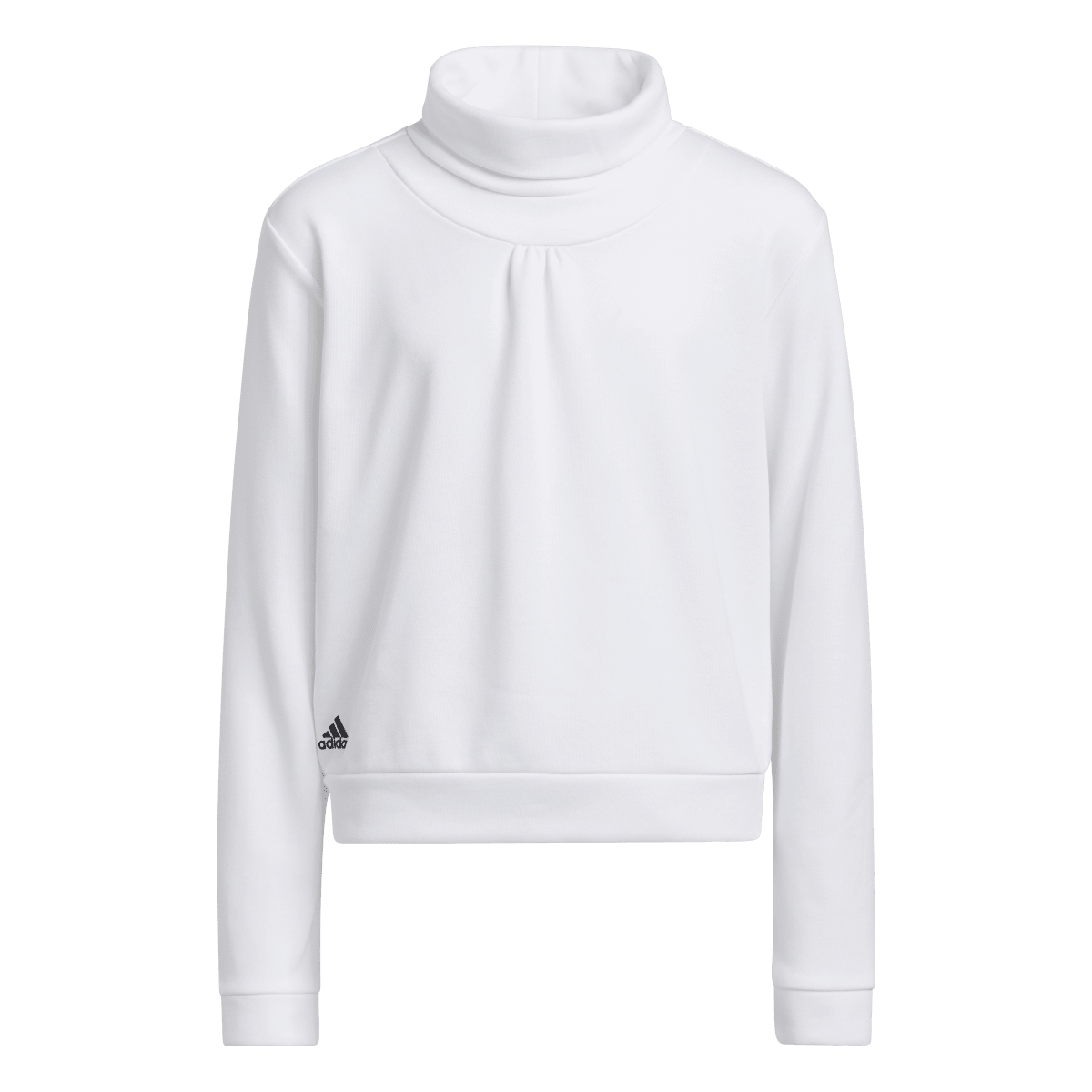 Mock Neck Long Sleeve Girl's Golf Sweatshirt