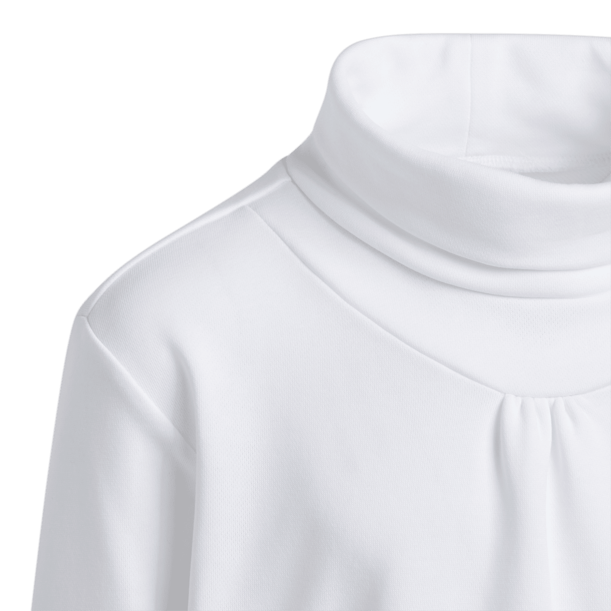 Mock Neck Long Sleeve Girl's Golf Sweatshirt