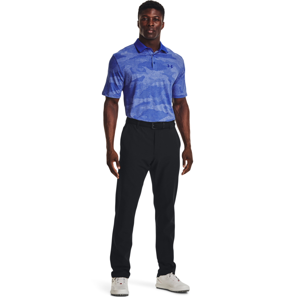 UA Playoff 2.0 Jacquard Men's Short Sleeve Golf Polo Shirt