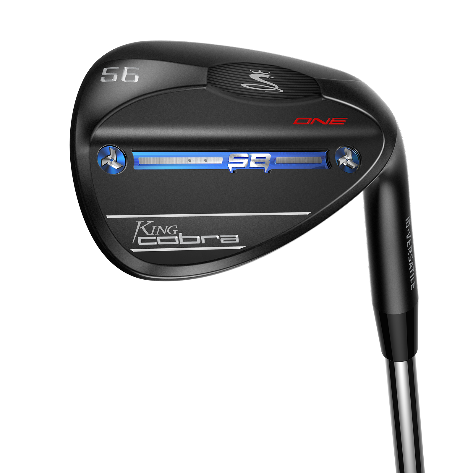 KING COBRA ONE LENGTH Black Wedge w/ SNAKEBITE Grooves