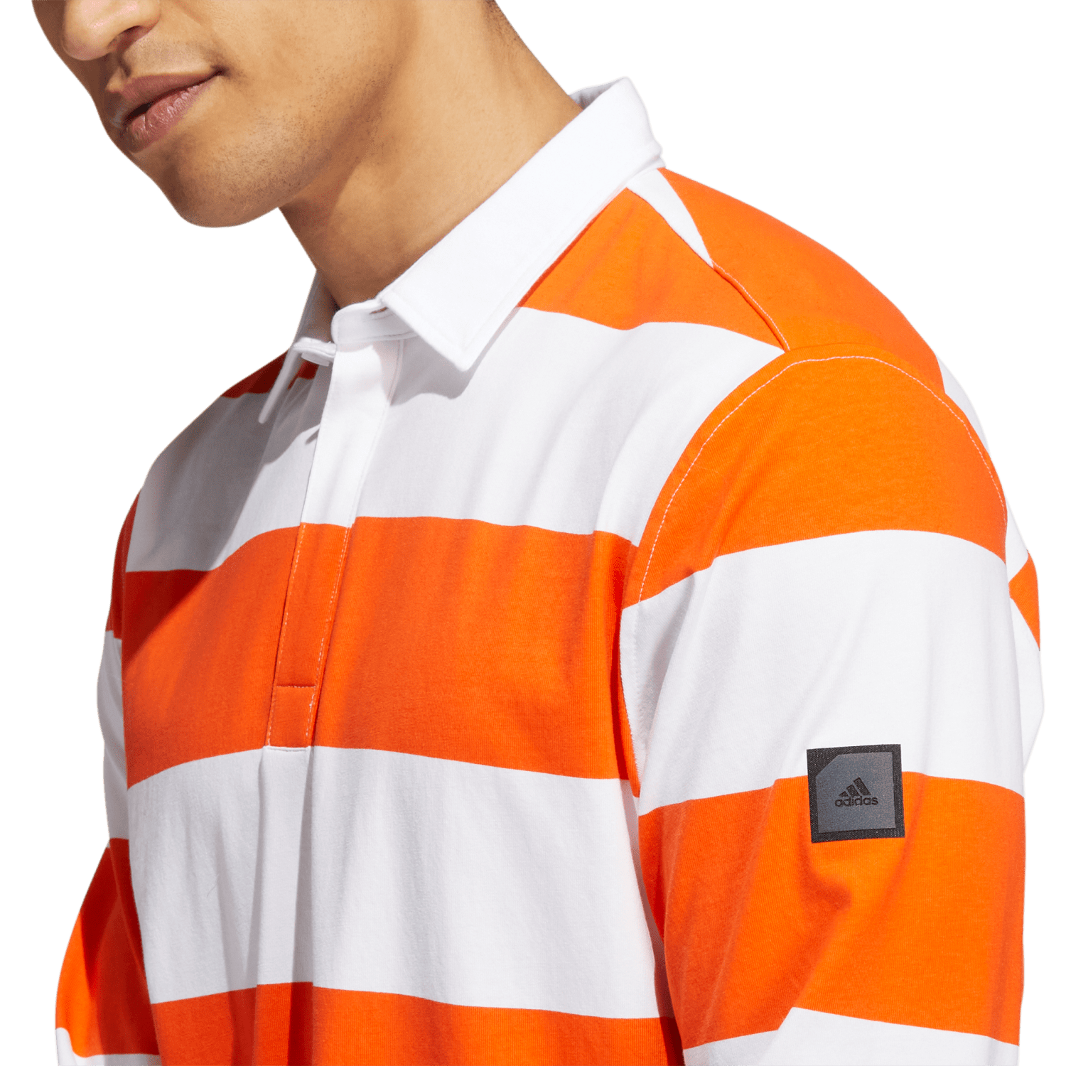 Adicross Rugby Men's Long Sleeve Golf Polo Shirt