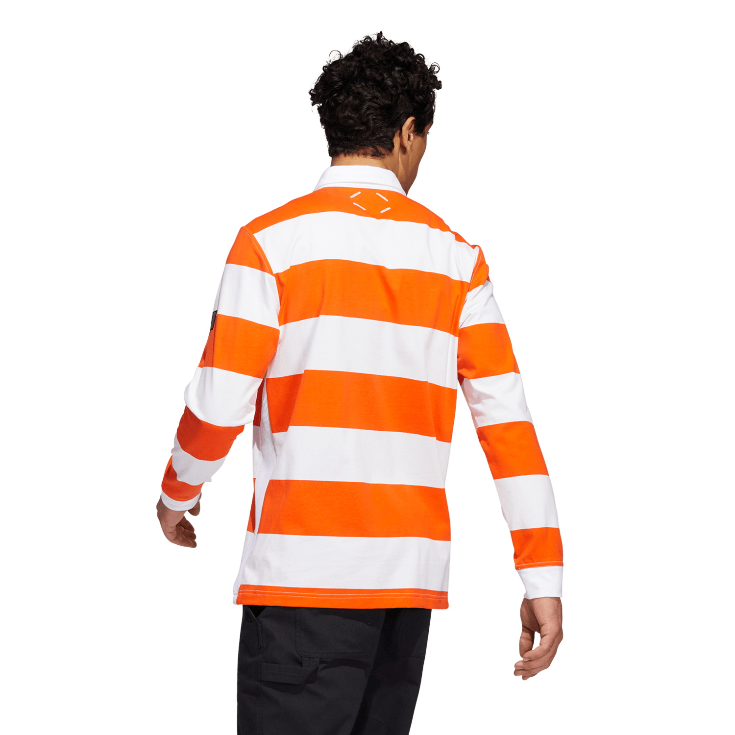 Adicross Rugby Men's Long Sleeve Golf Polo Shirt