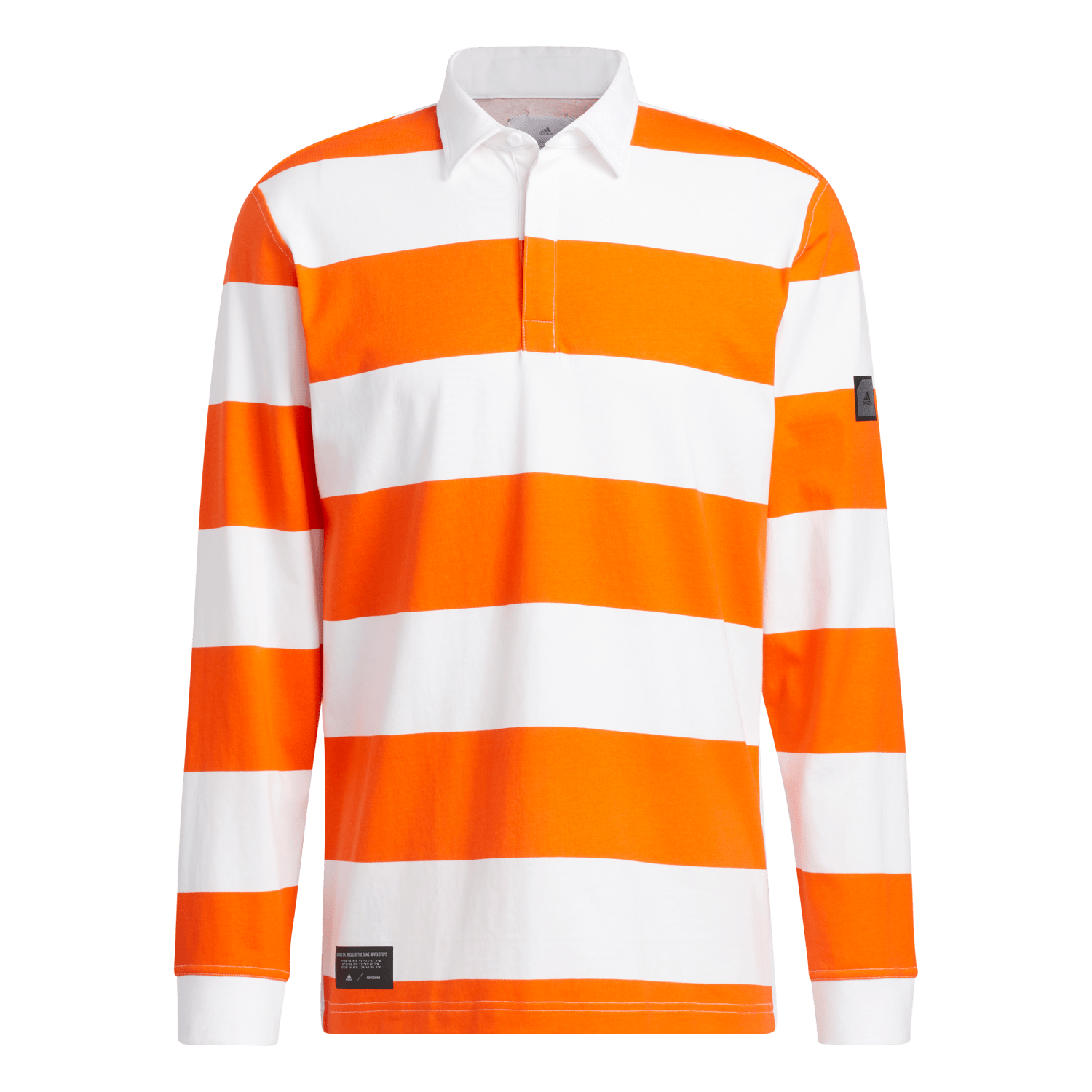 Adicross Rugby Men's Long Sleeve Golf Polo Shirt