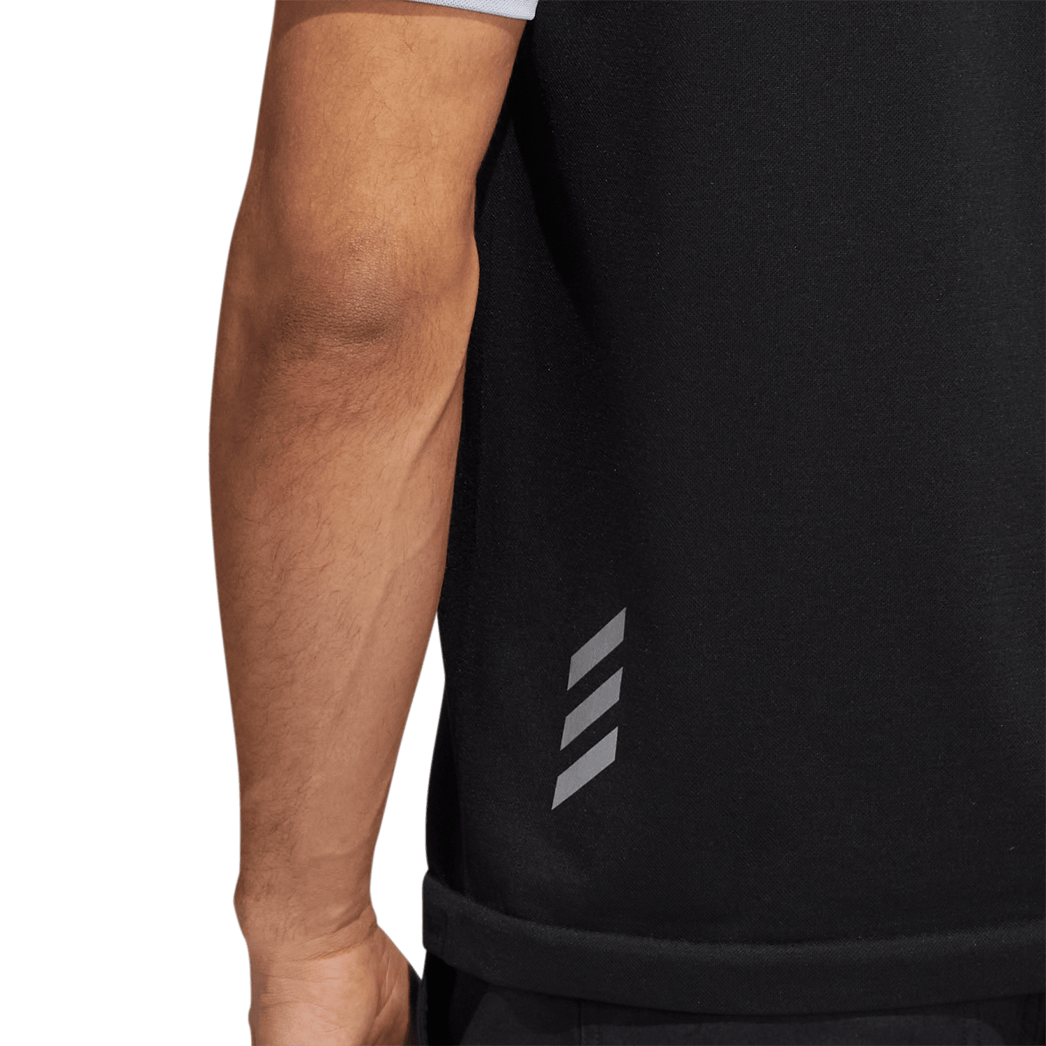 Adicross Checkered Men's Short Sleeve Golf Polo Shirt