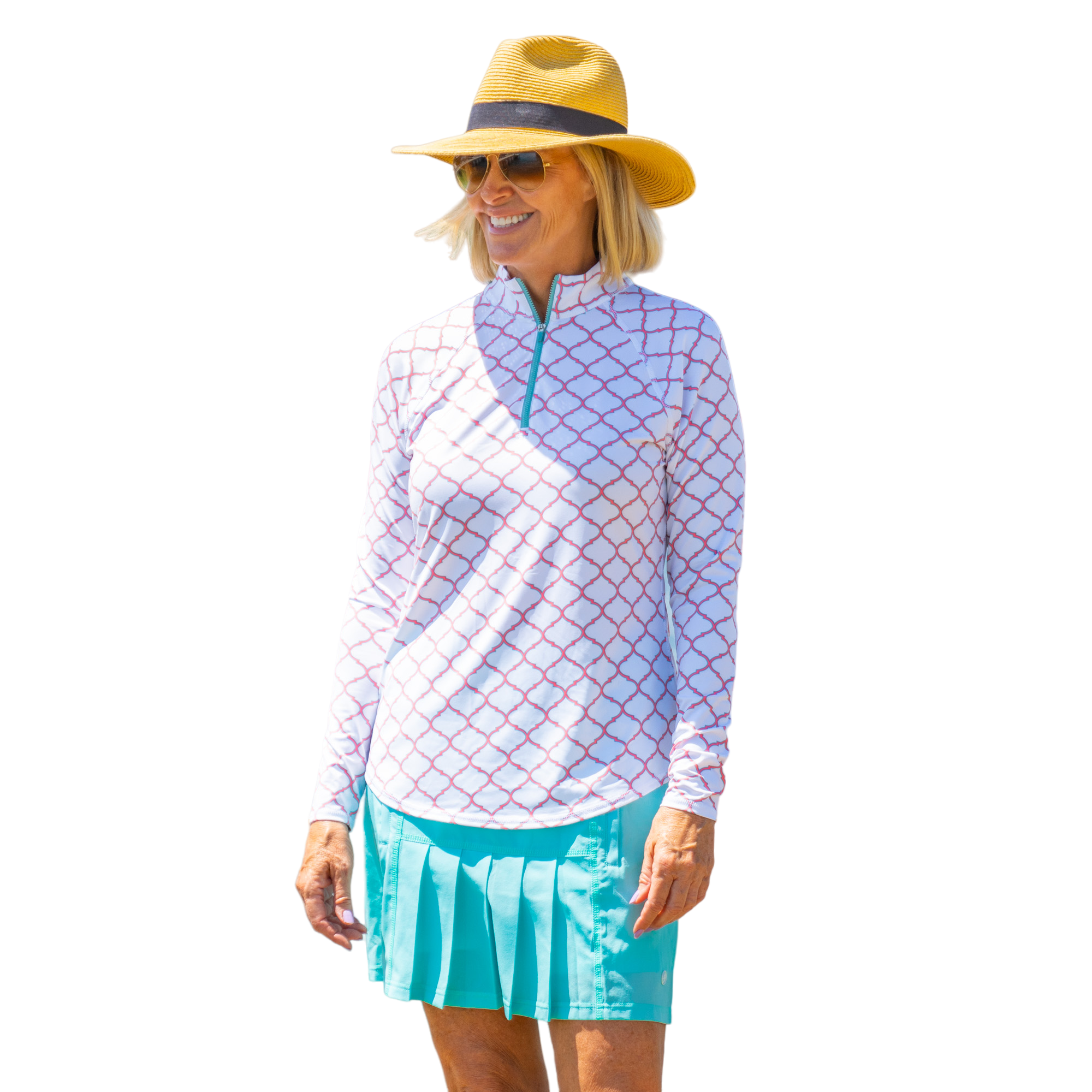 Mint Julep Collection: Dash Pleated 17" Skort